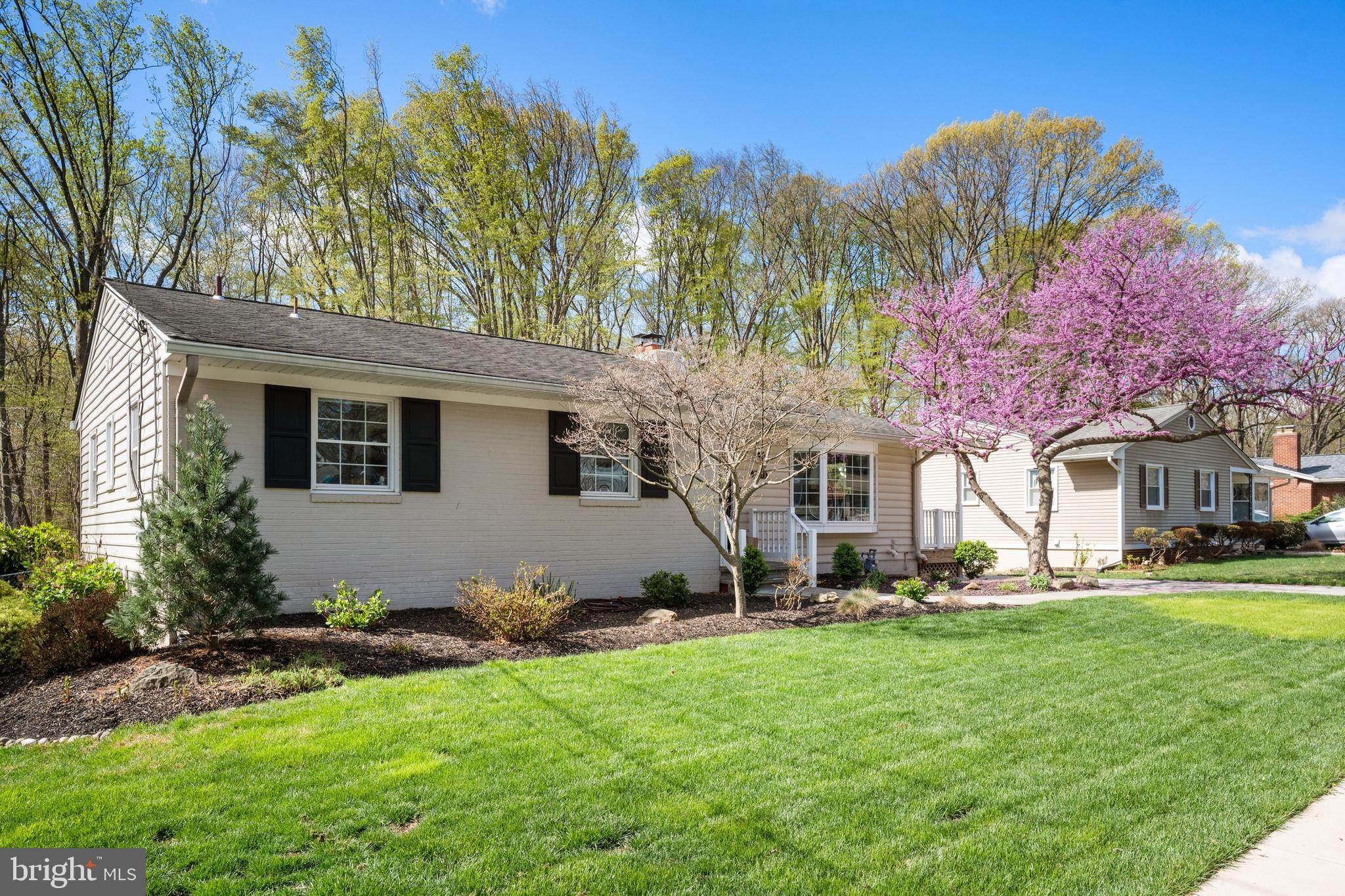 Welcome to 10213 Fox Lane – A Hidden Gem in Fairfax’s Beloved Mosby Woods!

Tucked into a quiet, tree-lined corner of the highly sought-after Mosby Woods neighborhood, this spacious and beautifully updated home offers the perfect blend of charm, comfort, and functionality. Step into a huge family room with soaring vaulted ceilings, skylights, recessed lighting, and direct access to a private, fenced-in backyard—ideal for relaxing or entertaining. Enjoy REAL hardwood floors throughout the main level—no vinyl or laminate here! The cozy living room features a warm fireplace and custom cabinetry with under-cabinet lighting, adding both character and practical storage. The updated eat-in kitchen is a chef’s delight with gas cooking, granite countertops, stainless steel appliances, and a charming covered side porch—conveniently leading to the driveway and side yard. The walk-out lower level boasts a second family room with a fireplace and built-in shelves, a full bath, and a flexible finished room (perfect as an office, gym, or guest bedroom – NTC). Tons of extra storage and unfinished space that could be converted into an additional finished room or workshop. Outdoor Living & Community Perks: Recent exterior upgrades include a huge concrete patio, new walkway, and newly lined and recapped fireplaces. Enjoy peace of mind with a new furnace and A/C, new skylights, and updated kitchen countertops and appliances. Located in Mosby Woods, a true community where neighbors feel like family—plus access to the community pool, nearby shops, top-rated schools, and public transportation.