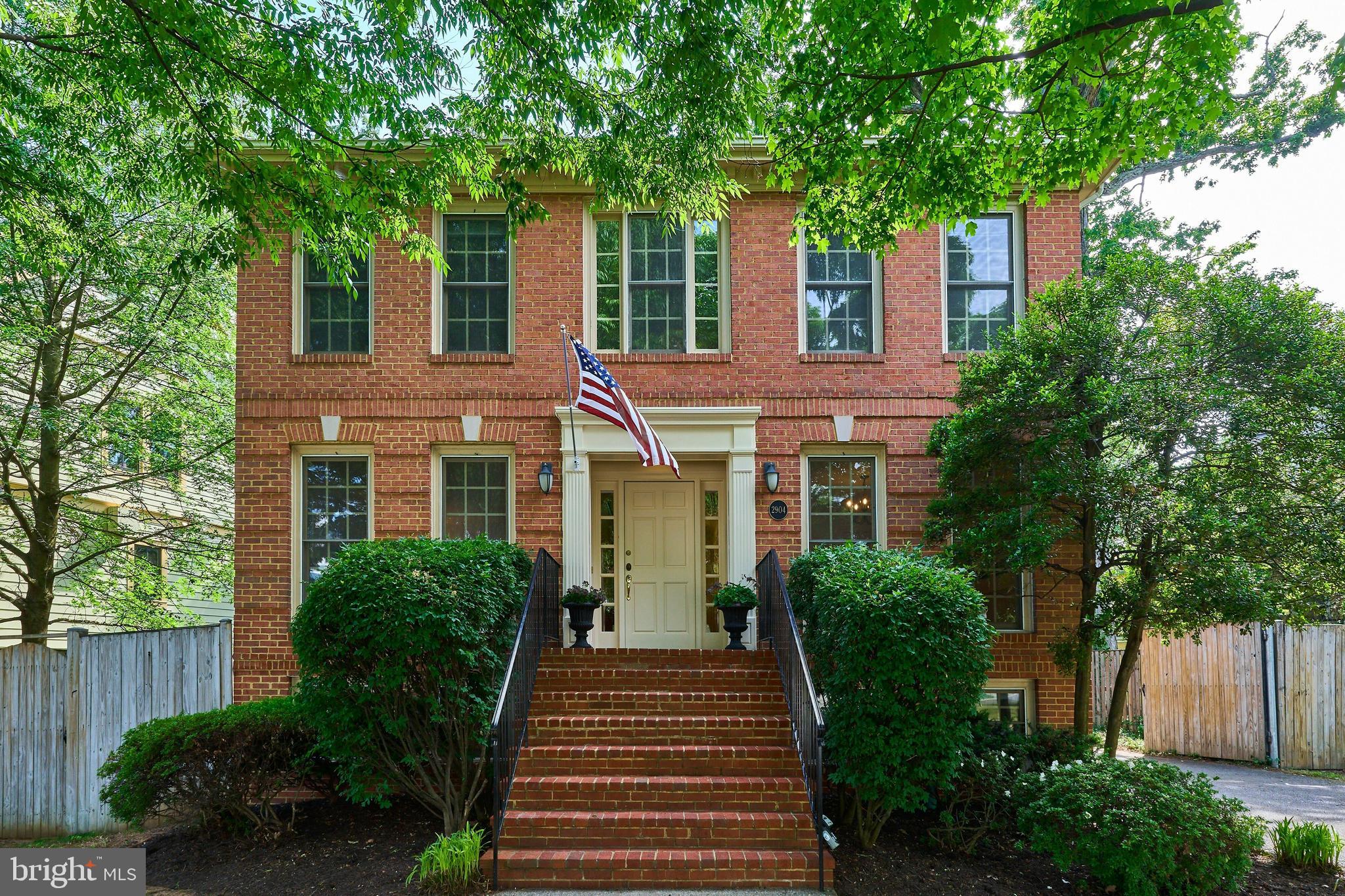 Freshly listed, an exceptional home featuring an ideal classic floor plan, a large 9,345 SF lot, and an oversized two-car garage, all nestled on a neighborhood street in an A+ location. This is a unique opportunity to own a 3,774 SF move-in ready 4-bedroom, 3.5-bath stately center hall colonial facing Lyon Park’s picturesque, tree-lined park, ready for your vision and updates. This distinguished property’s long list of features includes a gracious entry way flanked by formal living and dining rooms, and a generously sized eat-in kitchen with an island that opens to a sunny family room with French doors leading to an expansive outdoor deck, perfect for entertaining family and friends. There are 4 spacious bedrooms, including the primary with an ensuite, and 3.5 baths. The main level has hardwood floors and the fully finished basement includes a large recreation room, a bonus room, a full bath, laundry, and abundant storage. The oversized garage has many possibilities including a possible accessory dwelling unit in the future. Move in today and customize and update over time.  The home’s location is prime, situated across the street from the Lyon Park Community Center, park and playground. It is walkable, bikeable or a short car ride to the Clarendon Metro, Trader Joe’s, Long Branch Elementary, Texas Jacks BBQ, Zitkala-Sǎ Park, and the bustling orange line corridor.  What’s not to love? Sellers have respectfully requested that all offers be submitted by 6 PM on Monday May 25th.
