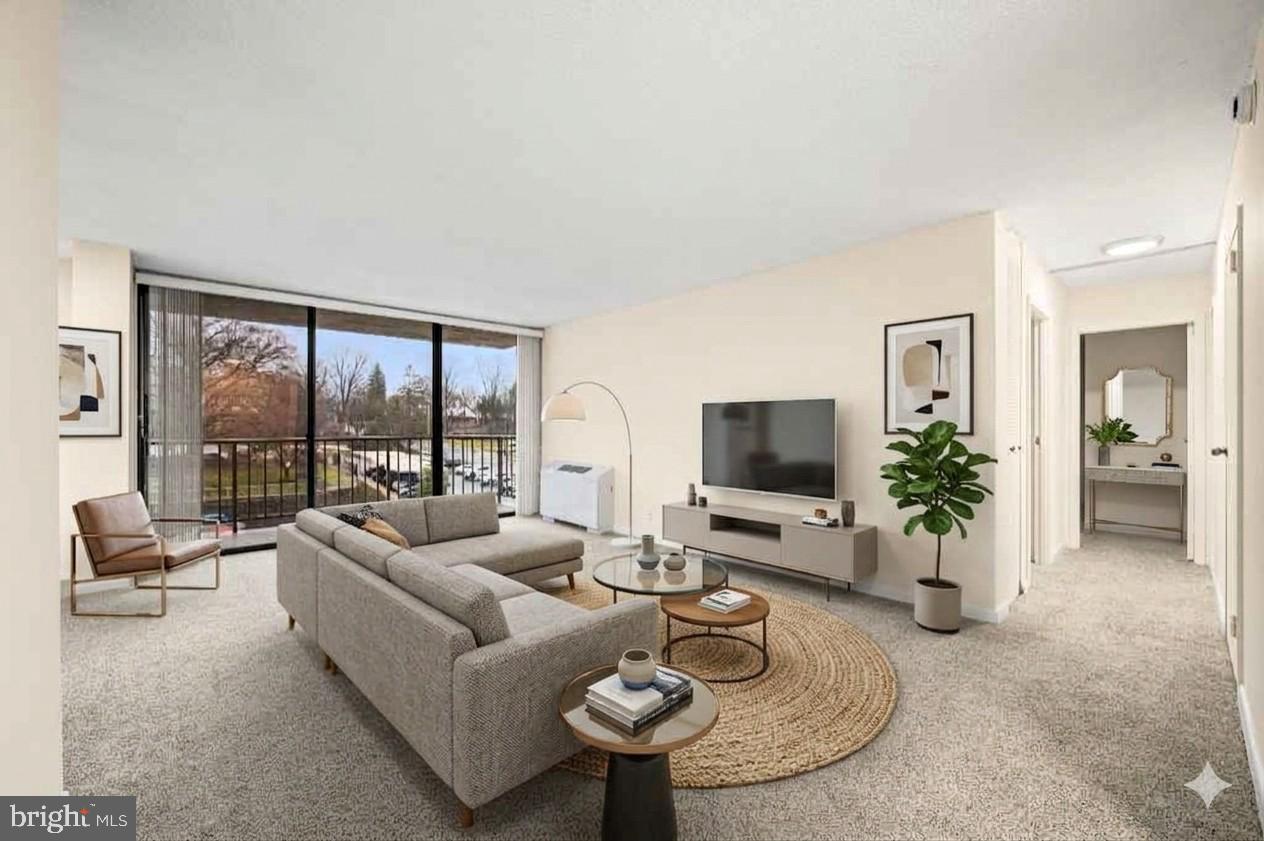 Welcome to a beautiful, move-in-ready, east-facing 2-bedroom, 2-full bathroom condominium at Strath Haven, a Gold Star Community recognized for excellence in management and maintenance. Filled with morning sun, this unit boasts an updated kitchen featuring hardwood cabinetry, stainless steel appliances, and a dual-fuel range with a gas cooktop and versatile electric oven, offering ample storage and generous counter space. The spacious living room is illuminated by a floor-to-ceiling glass wall, with a sliding door opening to a large private balcony—the perfect spot for your morning coffee or an end-of-day refreshment. The large primary bedroom includes extensive closet space and a full en suite bathroom with a walk-in shower. The well-sized second bedroom has easy access to the hall's full bathroom, which features a shower/tub combination. A convenient laundry closet houses a newer stackable washer and dryer. A valuable, coveted storage unit is also included with the condo. While these storage units can occasionally be sold between residents, they rarely change hands. Strath Haven has invested over $10 million in major capital improvements since 2014, enhancing both the building and its beautifully landscaped grounds. Enjoy a prime, walkable location with easy access to Swarthmore College, the Scott Arboretum, charming local shops, the regional train station, and the scenic Crum Woods walking trails. Your comprehensive monthly condo fee simplifies living by covering nearly all major expenses: electricity, gas, water, sewer, heating, air conditioning, building and grounds maintenance, an outdoor pool, library, meeting/hobby rooms, and a community van for local shopping. The only additional cost is cable/internet.