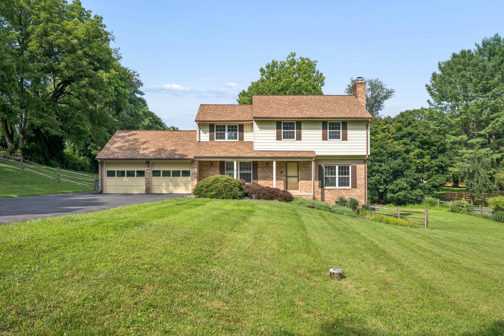 Roam Among Grand Space, Lush Green Lawns & Towering Sycamore! Nestled on over 2 private acres in sought-after Laytonsville, this spacious 4-bedroom, 4-bath Colonial offers the perfect blend of peaceful country living and everyday comfort.
Inside, you’ll find brand-new luxury vinyl flooring throughout the foyer, dining room, and kitchen. The inviting living room features a classic wood-burning fireplace, while the convenient main-level laundry room adds everyday functionality. The finished walk-out lower level provides two spacious recreation areas, half bath, wood stove and a wet bar—perfect for entertaining or relaxing.
Other recent improvements include a beautifully updated multi-tier deck, professionally painted interior and exterior front and garage doors, along with past major updates of integrated LED lighting, a fully restored chimney, a resurfaced driveway and additional items!
Offering the rare combination of exceptional yard space, mature trees, and a thoughtful updates, this Laytonsville homes retreat provides room to live, entertain, and enjoy for years to come. Schedule your private tour today. SEE VIDEO SOON