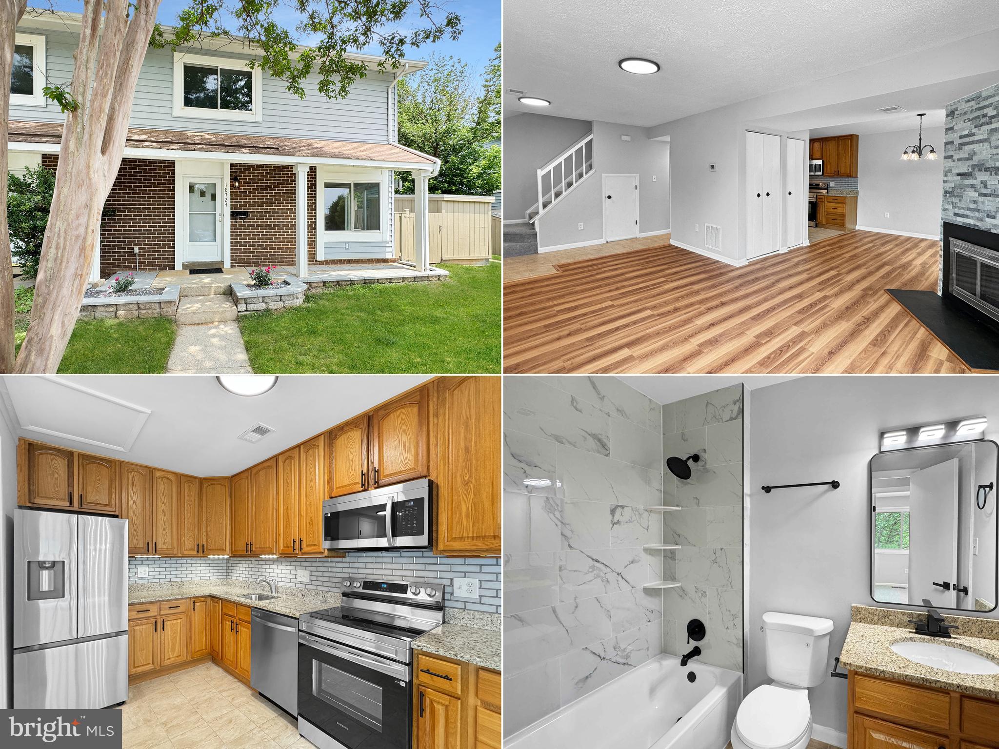 Turnkey End-of-Row Townhome with Extensive 2026 Upgrades! 

Welcome to 18724 Paprika Ct, a beautifully reimagined contemporary townhome tucked into a quiet Germantown cul-de-sac offering a rare level of privacy and zero through traffic. As a desirable end-of-row home, it offers added privacy, abundant natural light, and a more open, spacious feel. Fully renovated throughout, this 3-bedroom, 1.5-bath residence combines modern finishes, thoughtful updates, and comfortable everyday living.

The bright main level features new tile flooring in the entryway and kitchen, LVP flooring in the living room, updated lighting fixtures, and a wood-burning fireplace that creates a warm and inviting focal point. The renovated kitchen showcases a clean, contemporary design with new 2026 Samsung stainless steel appliances, including a stove, dishwasher, and refrigerator. Fresh finishes and a functional layout make the space ideal for both daily living and entertaining. Upstairs, three comfortable bedrooms feature new plush carpeting and excellent natural light. The updated full bathroom offers a fresh, modern look, while the entire home has been newly painted in a neutral color palette.

Major improvements include a new 2026 Samsung washer and dryer, a new 2026 high-efficiency water heater, renovated bathrooms on both levels, and an HVAC system installed in 2018. Outside, the private rear area provides flexible space for relaxing, gardening, outdoor dining, or entertaining, along with a storage shed for added convenience. Access to community amenities such as a swimming pool, clubhouse, and community center. An assigned parking space, #724, is conveniently located near the home. 

With extensive renovations, modern finishes, valuable system updates, and a convenient Germantown location, 18724 Paprika Ct is ready to welcome its next owner.