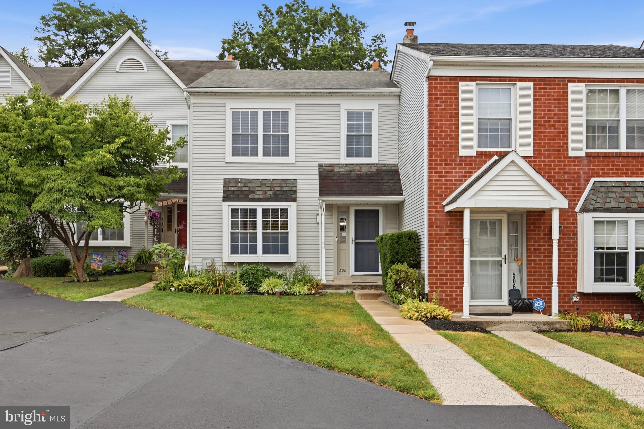 Welcome to this beautifully maintained 2-bedroom, 1.5-bath townhome nestled on a quiet cul-de-sac in the highly desirable Regents Park community of West Norriton Township. Offering a bright, open floor plan and a peaceful backyard setting, this home combines comfort, convenience, and low-maintenance living.

The spacious living and dining areas flow seamlessly into the inviting eat-in kitchen featuring upgraded wood cabinetry with crown molding, tile flooring, a breakfast bar, gas cooking, ceiling fan, and a sunny breakfast room with sliding glass doors leading to the patio. Relax under the shaded canopy while enjoying the private backyard that backs to tranquil trees and open green space—an ideal setting for morning coffee, outdoor dining, or simply unwinding in nature.

A convenient powder room and pantry closet complete the main level. Upstairs, you'll find two generously sized bedrooms connected by a Jack-and-Jill full bath with a dual vanity, tub/shower combination, and linen closet. Both bedrooms offer ample closet space.

The full unfinished basement provides over 500 square feet of exceptional potential for future finished living space while also offering a laundry area with utility sink and built-in cabinetry for abundant storage.

Enjoy the ease of maintenance-free living with an HOA that handles common area maintenance, snow removal, and trash service. Ideally located just minutes from Routes 422, 76, 476, 202, and the PA Turnpike, you'll have easy access to shopping, dining, and entertainment in King of Prussia and Plymouth Meeting, as well as nearby Valley Forge National Historical Park and Norristown Farm Park.

Seller offering a one year America's Preferred Home Warranty!

This move-in ready home offers the perfect blend of privacy, convenience, and opportunity. Schedule your private showing today and discover everything this wonderful home has to offer!