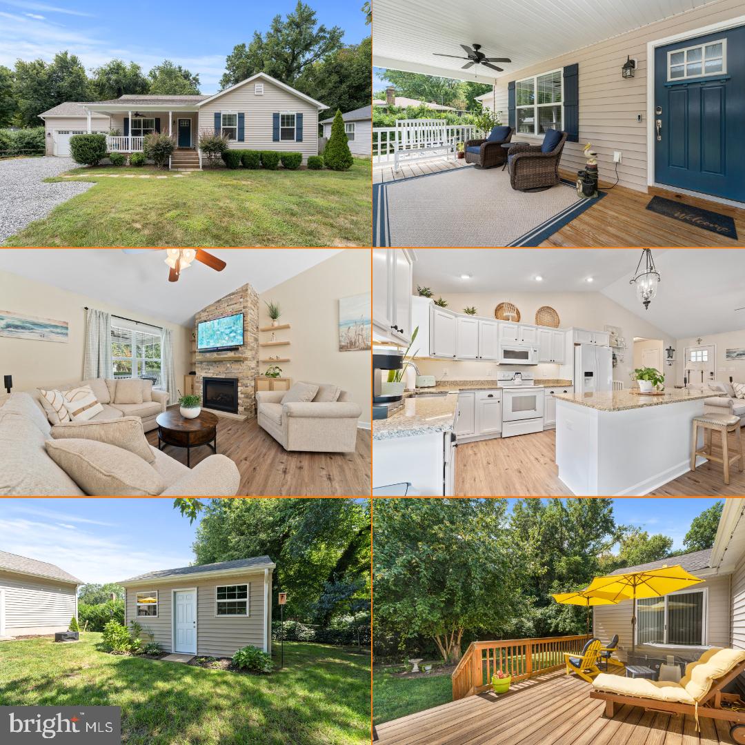 Qualifies for USDA Loan!!

Welcome to 305 Cedar Lane, a beautifully maintained move-in-ready home located in the highly sought-after Westmoreland Shores community in Colonial Beach—one of Virginia’s most desirable golf cart-friendly waterfront towns along the Potomac River. Whether you're searching for a full-time residence, weekend retreat, retirement home, or military relocation near Naval Support Facility Dahlgren, this property delivers the perfect blend of comfort, upgrades, community amenities, and coastal lifestyle.

Ideally located for commuters, 305 Cedar Lane offers convenient access to Fredericksburg, King George, Waldorf, D.C. and Richmond, while allowing you to come home to the peaceful charm of Virginia’s Northern Neck.

Inside, this spacious 3-bedroom, 2-bath home has been meticulously maintained and thoughtfully upgraded. The open-concept design features beautiful luxury plank flooring, a striking stone gas fireplace installed in 2021, and a well-appointed eat-in kitchen designed for both everyday living and entertaining. Highlights include:
✔ Granite countertops
✔ Spacious center island with additional seating
✔ Dining space for family meals or hosting guests
✔ Excellent flow between kitchen, dining, and living areas

The private primary suite offers something truly special—an additional flex suite with private deck access, opening the door to endless possibilities:
✔ Private home office
✔ Nursery or children's retreat
✔ Fitness or yoga studio
✔ Reading lounge or media room
✔ Dressing room or oversized walk-in closet
✔ Multi-generational living space

Step outside and discover outdoor living that goes far beyond a standard front porch. The expansive covered front porch feels more like a true outdoor living room, complete with a ceiling fan, generous space for comfortable seating, morning coffee, evening cocktails, or gathering with friends while enjoying the peaceful neighborhood setting.
The backyard continues the entertainment possibilities with:
✔ Large rear deck
✔ Dedicated gas line for your grill—no propane tanks to refill
✔ Gas line to backyard firepit for effortless evenings outdoors
✔ Custom storage shed with electricity
✔ Freshly graveled driveway (2025)
✔ Recently surveyed and staked property with plat available

Major infrastructure upgrades provide peace of mind, including:
✔ Gas tankless water heater (2021)
✔ Two separate fully encapsulated crawl spaces
✔ 120-gallon propane system supporting indoor and outdoor features

Living in Westmoreland Shores means access to amenities that are increasingly hard to find. Through the voluntary Potomac Westmoreland Shores Civic Corporation (PWSCC), residents can enjoy:
✔ Private residents-only beach access on Monroe Bay
✔ Community clubhouse with panoramic bay views
✔ Large waterfront deck available for private events
✔ Optional boat ramp key access
✔ Boat slip rental opportunities
Membership is just $60 annually, with optional boat ramp access for only $50 per year.

Just minutes away, enjoy everything Colonial Beach is known for:
✔ Sandy beaches
✔ Waterfront dining
✔ Marinas
✔ Fishing and boating
✔ The boardwalk
✔ Golf cart-friendly streets
✔ Boutique shopping and local events

If you're searching for homes for sale in Colonial Beach VA with water access, community beach access, boat amenities, commuter convenience, and exceptional outdoor living—305 Cedar Lane is a rare opportunity.
Schedule your private showing today.