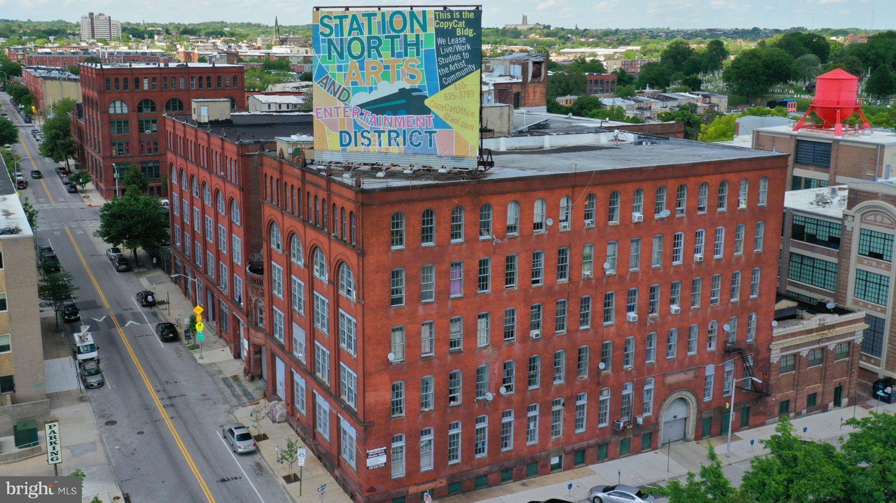 265,000 SF Mix use building zoned IMU-1 in the Greenmount West PUD in Station North, Across from Penn Station.  Offering Memorandum available upon request.