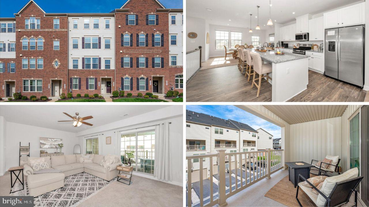 Welcome to this stunning like-new townhouse style condo in the highly sought-after Oakdale Village community. Built in 2021 and offering more than 2,500 square feet of beautifully designed living space, this 3-bedroom, 2.5-bath home combines modern luxury with everyday comfort in an unbeatable location. 

The expansive open-concept lower level is ideal for entertaining, featuring upgraded finishes throughout and a 14-foot kitchen island that serves as the heart of the home. The spacious layout flows seamlessly into the dining and living areas, creating the perfect setting for hosting family and friends. Step outside to the large Sky Lanai, offering additional space to relax, unwind, and enjoy indoor-outdoor living.

Upstairs, the primary suite provides a true retreat with a sitting area, dual walk-in closets, and an en-suite bath complete with his-and-hers vanities. Two additional generously sized bedrooms and a full bath provide ample space for family, guests, or a home office.

Additional highlights include a single-car garage, exceptional community amenities, brand new shopping center, and access to a highly rated school district. The community attracts all stages of life and is very family, kid, and pet friendly. Conveniently located with easy commuter access to major highways leading to Baltimore, Washington, D.C., and Leesburg, this home offers the perfect balance of suburban charm and city accessibility.