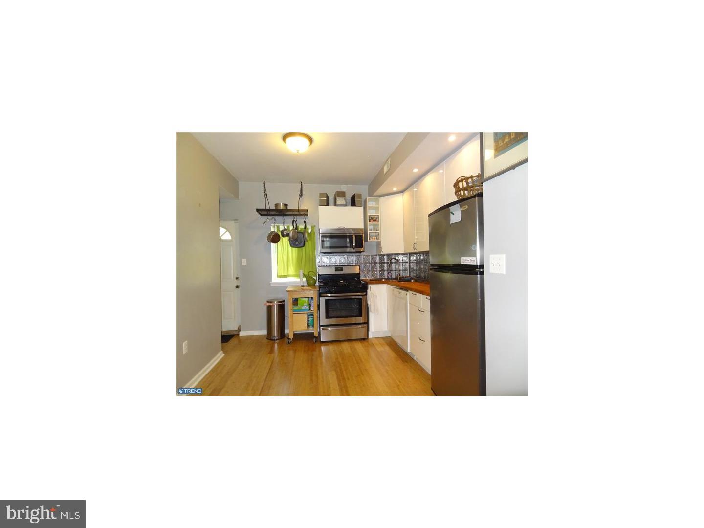 Beautifully renovated 2 bedroom home. Great home on a great block. Recently renovated with brand new Bamboo floors throughout.  Kitchen with double sink, dishwasher, wooden counter tops and stainless steel fridge. Attractive exposed brick in the living room and master bedroom. This home is complete with Central Air Conditioning and a nice sized backyard. Clean and dry basement with Laundry. Extremely close to transportation and I-95. Also close to tons of shopping and bars and restaurants such as the Memphis Taproom, Pizza Brain, Thriftway Supermarket, Planet Fitness, etc...