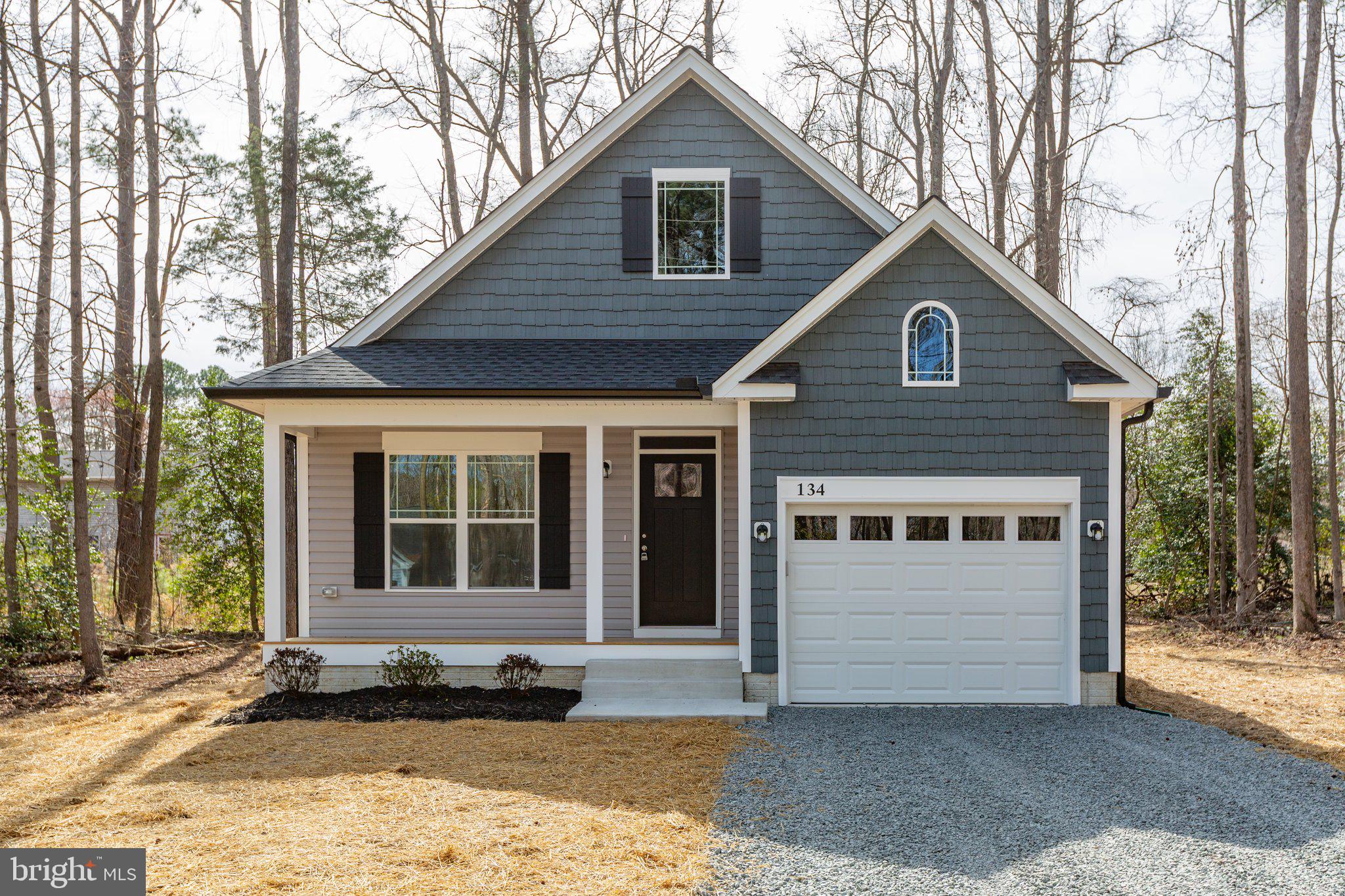 Welcome to your brand new Hamlet Home in the lovely  golf cart friendly, Town of Colonial Beach. This to be built adorable rambler style home with a 1 car garage and deck can be customized by you!  The kitchen comes with stainless steel appliances, tons of kitchen cabinetry including 2 lazy Susan's, granite counter-tops w/overhang for stool seating and a large pantry. The primary bedroom suite comes with a walk-in closet and a luxury primary bathroom with a tile walk-in shower and a double vanity sink and a linen closet.  As the buyer you choose your exterior color choices for siding, shutter, and front door colors. Inside you pick your paint color, cabinet color, granite slab choice, flooring selections, tile choices and more!! Location is perfect, just a couple blocks away from the beach, fishing pier and boat dock. Reach out for a Hamlet Homes Sales Brochure to go over materials, the process, and other models available. (Pictures are of previous models built and can include some upgrades).