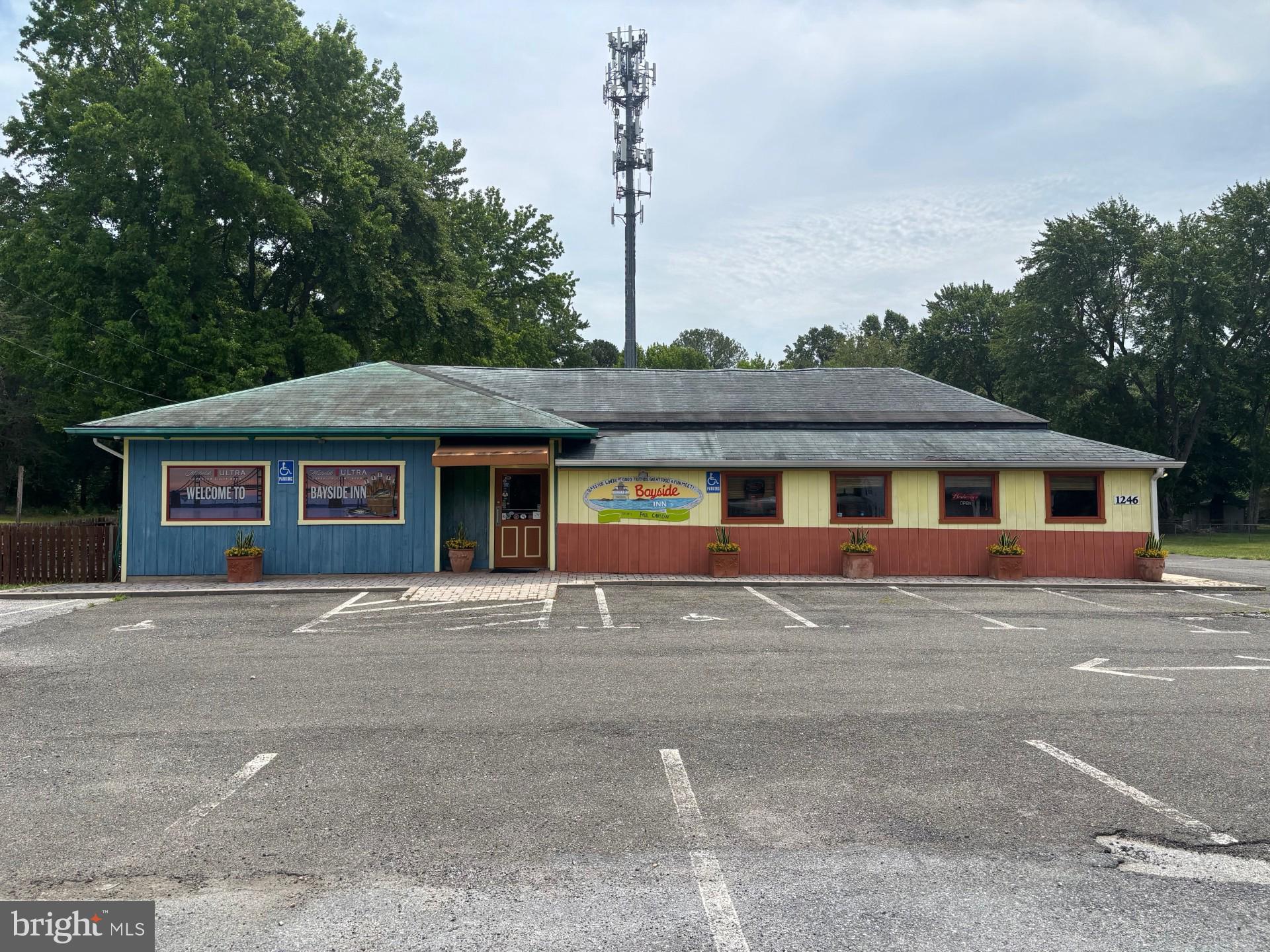 Established in 1971 but now shuttered, the Bayside Inn was a half century old seafood restaurant with adjoining residence on the Mayo Peninsula. Known for it's steamed crabs and other seafood delicacies, the restaurant and bar was a popular destination point in Anne Arundel County. Included in the sale is the adjoining residence at 1248 Mayo Rd. and the Class B liquor license (BWL) for on and off sales, dancing & Sunday service. Posted in the premises is a capacity certificate for up to 175 persons. Ideal opportunity for an owner/operator as all personal property remains on site for the operation of a profitable bar and restaurant.