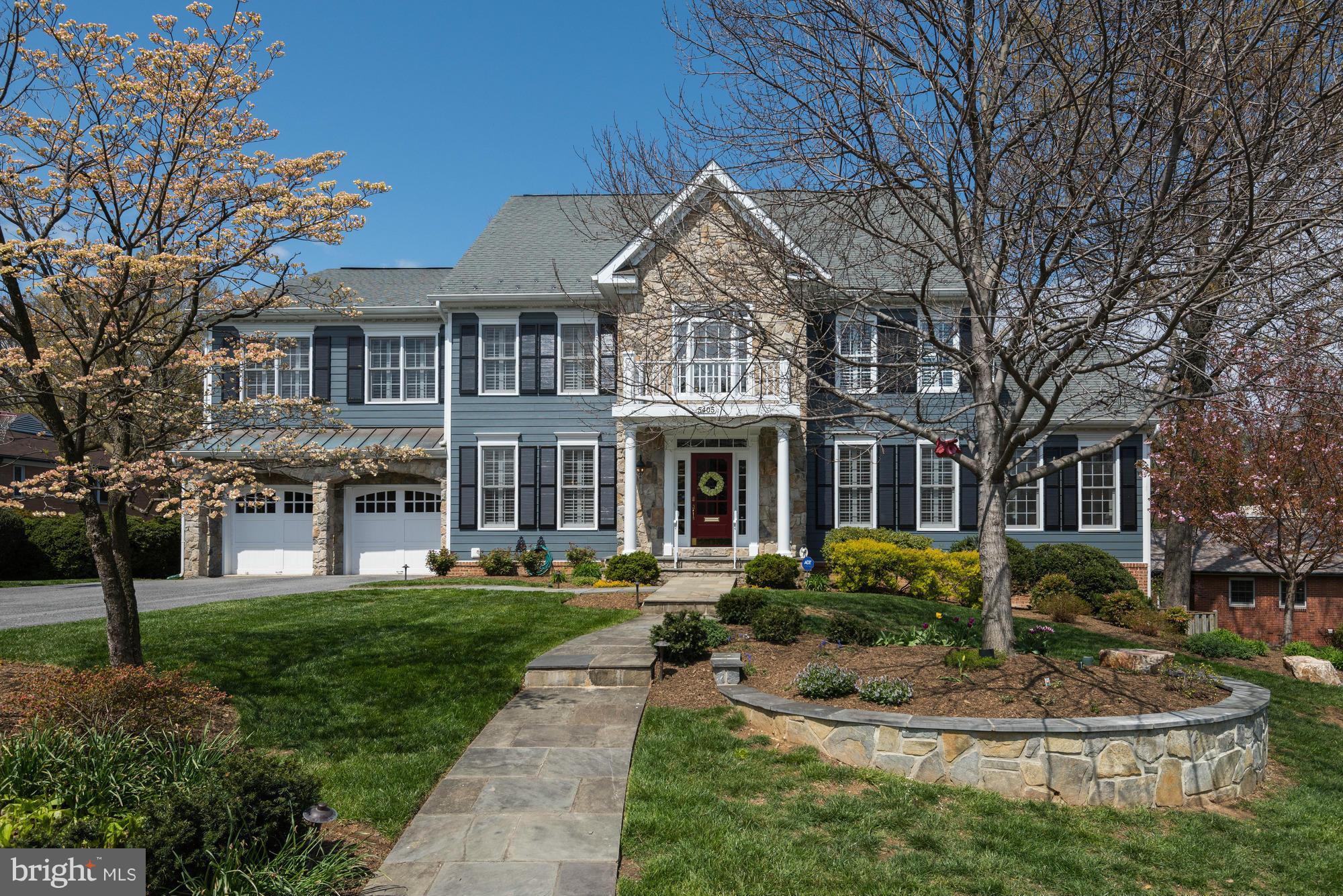 OVER $100,000 PRICE REDUCTION!! Gorgeous sun filled newer home in fantastic location,minutes to downtown Bethesda via "Bethesda Trail",a stone throw away from this home.Over $100k in updates! Newer Kitchen+adjacent Great Room! 4BR+4BA Upstairs! Walkout Lower Level w/ large Rec Room, 5thBR/BA,full gym,+built in bar! Deck+Patio areas great for outdoor entertaining! Beautifully landscaped.Opportunity