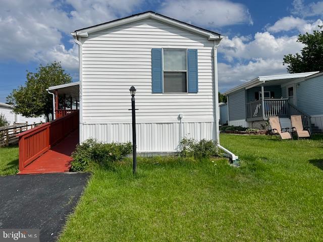 6 MONTHS FREE LOT RENT!!!   GOOD CREDIT NOT REQUIRED AS PRIVATE FINANCING AVAILABLE WITH THE BEST TERMS AT 10% DOWN FOR 30 YRS AT 9%.  RARE HARD TO FIND HOME IN SLEEPY HOLLOW.   HOME HAS 3 BD 2 BA.   INCLUDES HANDICAP RAMP IF NECESSARY WITH LARGE DECK AND AWNING.   LARGE SHED.   ENITRE PARK IS NATURAL GAS.   VERY CONVENIANT TO EVERYTHING AS MINUTES FOR WHITE MARSH MALL.   ROUTE 40, 695, AND 95 ARE LESS THAN 5 MINUTES AWAY.  SLEEPY HOLLOW HAS THE BEST GROUND RENT IN THE AREA AT ONLY $620 PER MONTH.  WHY RENT WHEN YOU CAN OWN AS TOTAL MONTHLY PAYMENT CAN BE AS LOW AS $1,225 PER MONTH.  THIS HOME IS A MUST SEE!!!