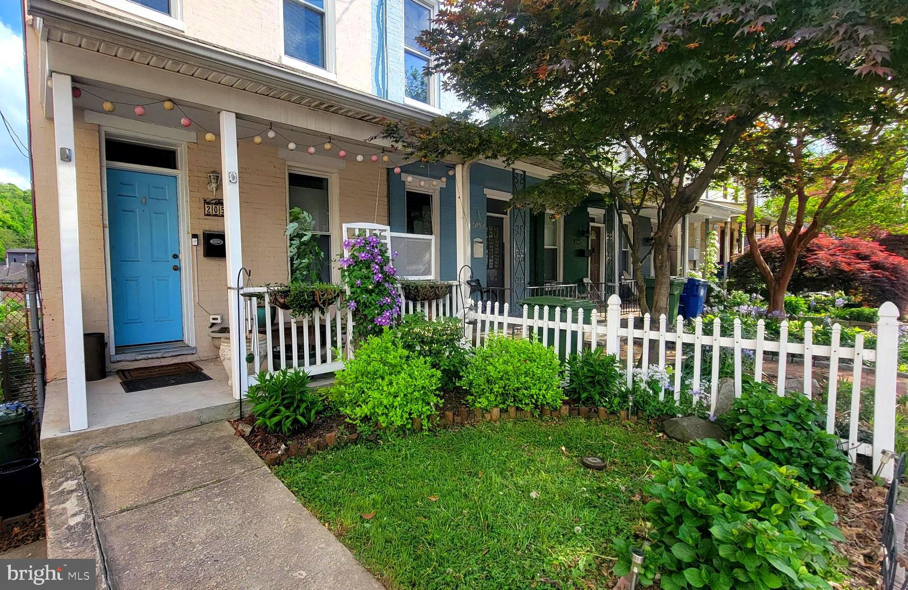 APPLICANTS MUST HAVE 700+ CREDIT, STABLE EMPLOYMENT HISTORY, NO EVICTIONS, NO CRIMINAL HISTORY.
The fully renovated Woodberry rowhome has a covered front porch, hardwood floors, and a main-level half bath. The updated kitchen has SS appliances, quartz counters, bamboo floors, and rear deck views of Clipper Mill. Two spacious bedrooms upstairs. Finished lower level with heated floors, bar, full bath, walk-out to fenced yard, and shed. Two-car parking. Solar panels. Walk to Light Rail, Union Collective, and more!