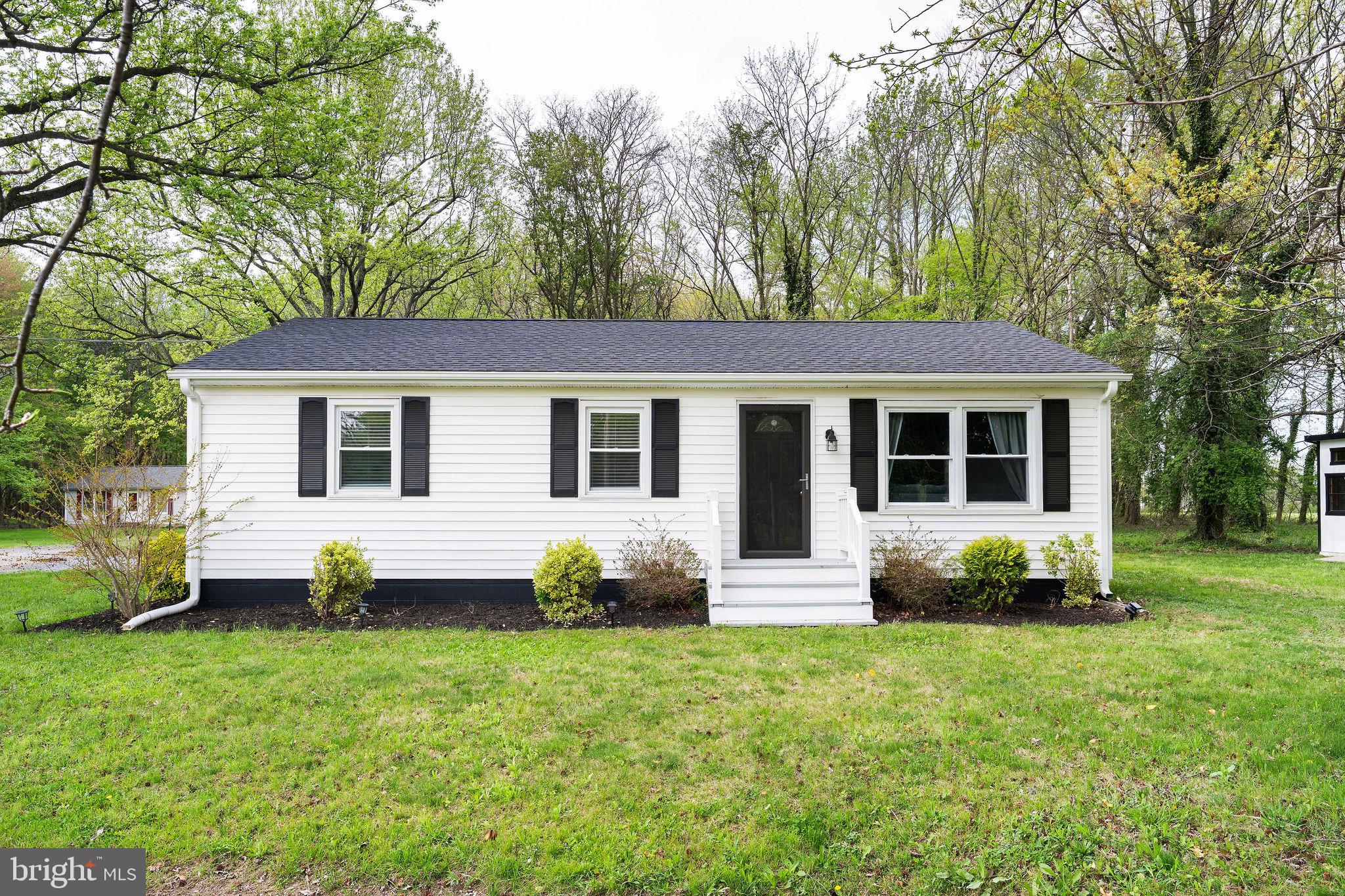 Welcome to easy Eastern Shore living in this beautifully updated 3-bedroom, 1-bath home that truly feels like new.  Recently updated with a new roof, water heater, HVAC system, stainless steel appliances, luxury vinyl plank flooring, carpet, fresh paint, recessed lighting, and a vapor barrier and insulation in the crawlspace.  This home brings modern comfort and a bright, inviting feel to every space. Perfectly positioned to enjoy the best of summer on the Shore, you’re just a short drive (approximately 12 minutes) from the charm of historic Chestertown, the sandy shoreline at Betterton Beach, or waterfront dining and boating at Great Oak Landing. Whether your weekends are spent on the water, exploring local shops, or relaxing by the bay, this location puts it all within easy reach.  If you’ve been searching for a low-maintenance home with modern updates and unbeatable access to the Shore’s favorite destinations, this one checks all the boxes.