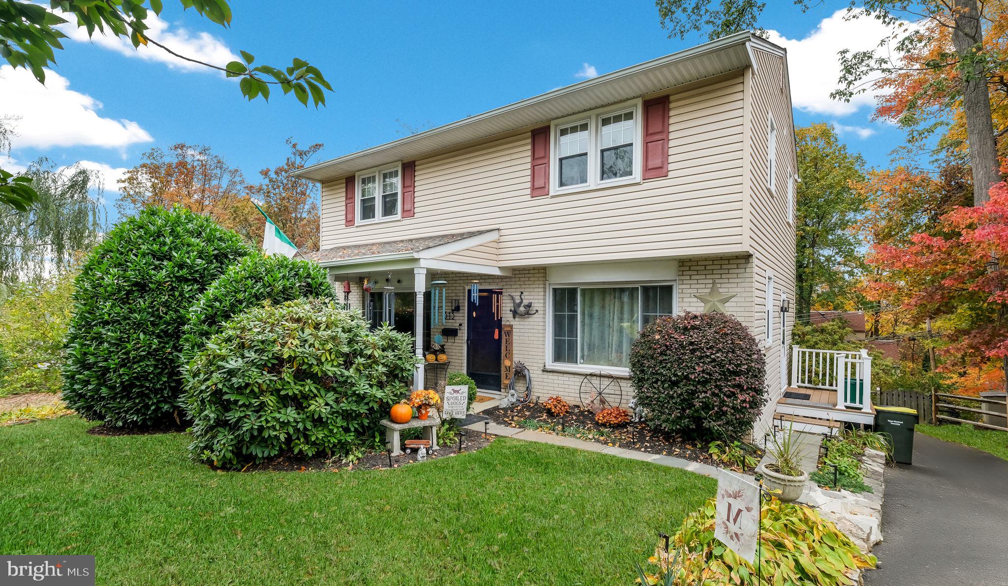 Welcome to 313 Overlook Ave, located in the highly sought-after Upper Moreland School District! This beautiful 4-bedroom, 2-bath Colonial sits on a picturesque lot and features a brand-new roof (2026), offering peace of mind for years to come. Step into the welcoming foyer and into the spacious living room, highlighted by hardwood flooring and abundant natural light. The living room flows seamlessly into the dining area, where sliding glass doors provide easy access to the rear deck. The kitchen offers wood cabinetry, granite countertops, tile flooring, a tiled backsplash, and a black appliance package, creating a functional and inviting space for everyday living. Just off the kitchen is a beautifully updated full bathroom featuring tile flooring and a tiled walk-in shower with a sliding glass door. Continuing through the main level, you'll find a comfortable family room with hardwood floors, large windows, and a ceiling fan. Upstairs, four generously sized bedrooms offer ample closet space and hardwood flooring throughout. The second full bathroom includes a single vanity, tiled walls, and a tub/shower combination. The basement features the laundry area and provides access to the rear-entry garage, which offers substantial storage space. Outside, the property truly shines with its expansive backyard views and a large fenced-in area—ideal for pets, children, outdoor activities, or simply enjoying additional privacy. Combining classic charm, functional living spaces, and a fantastic location, this home presents an exceptional opportunity. Don't miss your chance to make 313 Overlook Ave your new home!