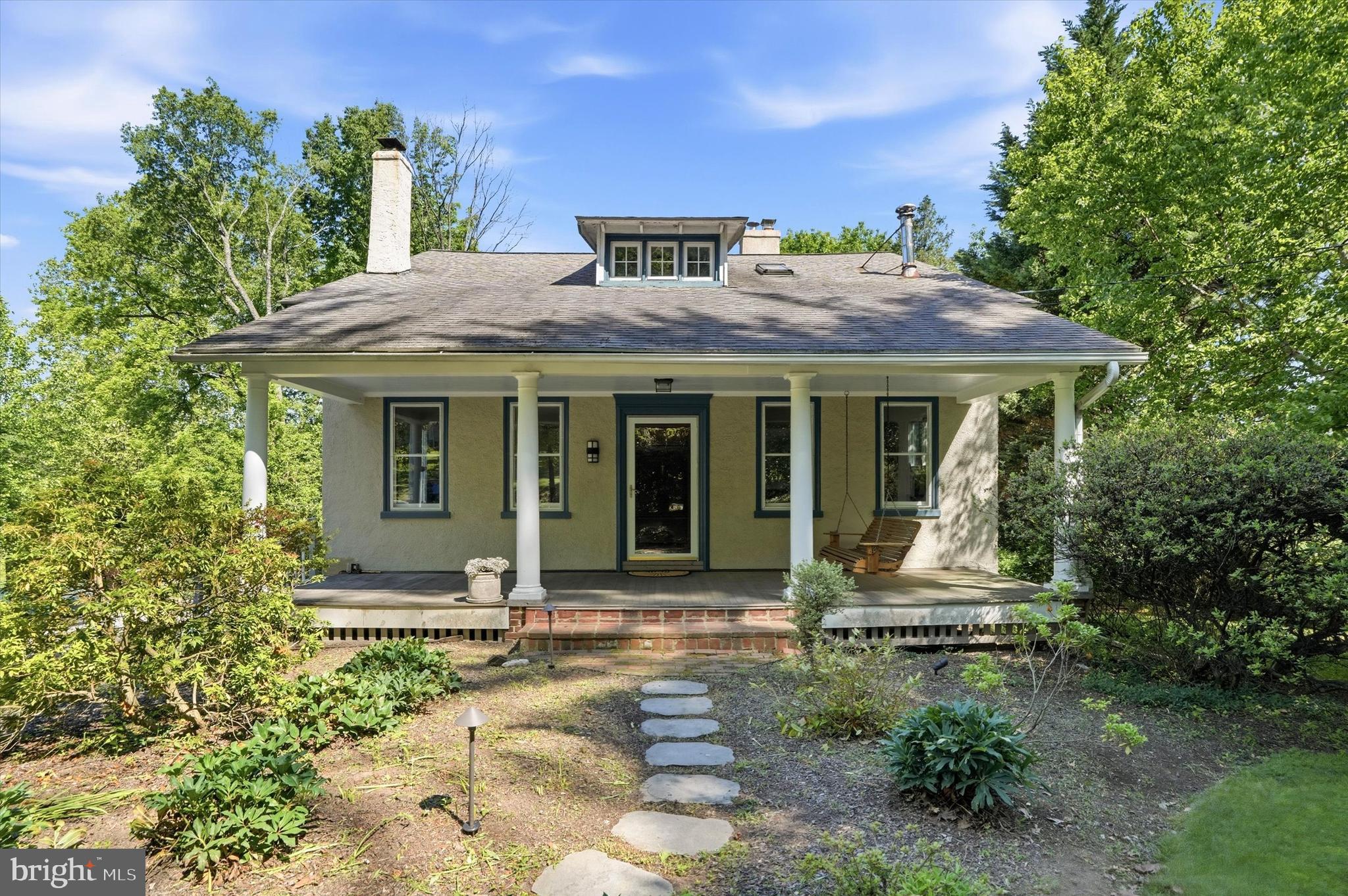 Nestled on a breathtaking, park-like lot in the heart of Wayne, this one-of-a-kind property offers a rare opportunity to own a private retreat surrounded by mature trees, sweeping lawns, and natural beauty. Set on an exceptional piece of land, the home seamlessly blends timeless character, generous living spaces, and endless potential. Offering 4 bedrooms, 3 full bathrooms, and over 2,200 square feet of living space, the home is filled with architectural details that are increasingly hard to find, including original hardwood floors, exposed beams, oversized windows, and thoughtfully designed spaces filled with natural light. The spacious primary suite provides a peaceful sanctuary, while the additional bedrooms and flexible living areas offer room for guests, home offices, creative pursuits, or multigenerational living. Designed for both everyday living and entertaining, the home's versatile layout includes expansive gathering spaces and a finished lower level that can easily function as a family room, studio, gym, workshop, or recreation space. Throughout the home, character-filled details create a warm and inviting atmosphere while offering the opportunity to personalize and make the space your own. The true centerpiece of the property is the spectacular outdoor setting. A large deck overlooks the sprawling backyard, creating the perfect place for morning coffee, al fresco dining, summer entertaining, or simply taking in the peaceful surroundings. Located just minutes from downtown Wayne, top-rated schools, parks, shopping, dining, and major commuter routes, this is a rare chance to own a property where privacy, space, and location come together in a truly special way. Whether you're drawn to the incredible lot, the home's distinctive character, or the opportunity to create your dream retreat, this exceptional Wayne property offers something increasingly difficult to find in the area!