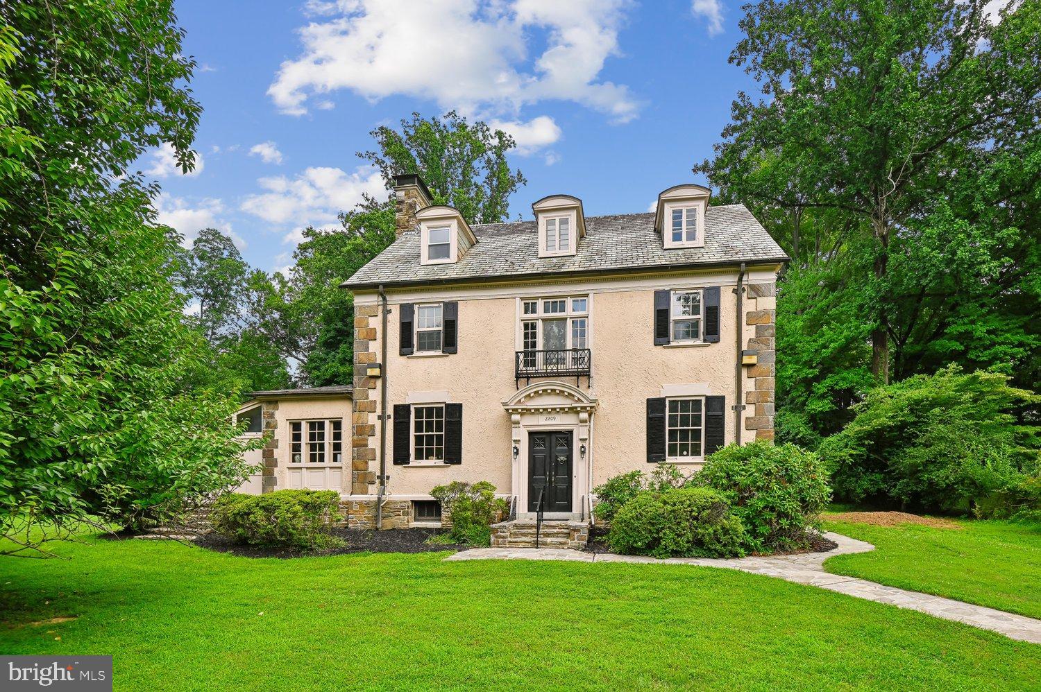 Welcome to 2209 Ken Oak Road, a 6 bedroom / 4 full bath / 2 half bath Mount Washington jewel situated on over 1 acre of beautifully landscaped land. A unique opportunity to blend exquisite architectural detail and investment opportunity due to the potential for subdivision or a buildable lot. Inside, memorable architectural elements include recently refinished red oak hardwood floors (2026); double entry doors; a charming vestibule with marble floors and decorative leaded glass sidelights; marble fireplace surrounds; dining room chandelier and sconces purchased in Vienna 50 years ago; stunning crown molding throughout; and unique tile and hand-painted murals in the baths. Recent upgrades and improvements include replaced electrical sockets, an additional breaker, and whole-home internet wiring (2026); a Mitsubishi multi-zone ductless heat pump (2025) provides energy-efficient heating and cooling for the upper levels, complementing the modern German gas boiler (serviced 2025); radiators replaced with high-efficiency units (2025); and a sewage return line replaced (2025). Neutral whole-house painting (2025) with recent enhancements, and upgraded laundry plumbing creates a move-in-ready environment with flexibility for you to personalize the kitchen and baths. The extended rear driveway and detached, two-car garage provide exceptional convenience, added parking, and privacy. 2209 Ken Oak Road is a fantastic opportunity for those seeking timeless charm, neutral interiors, and future potential. In addition, some furniture may be available for purchase.