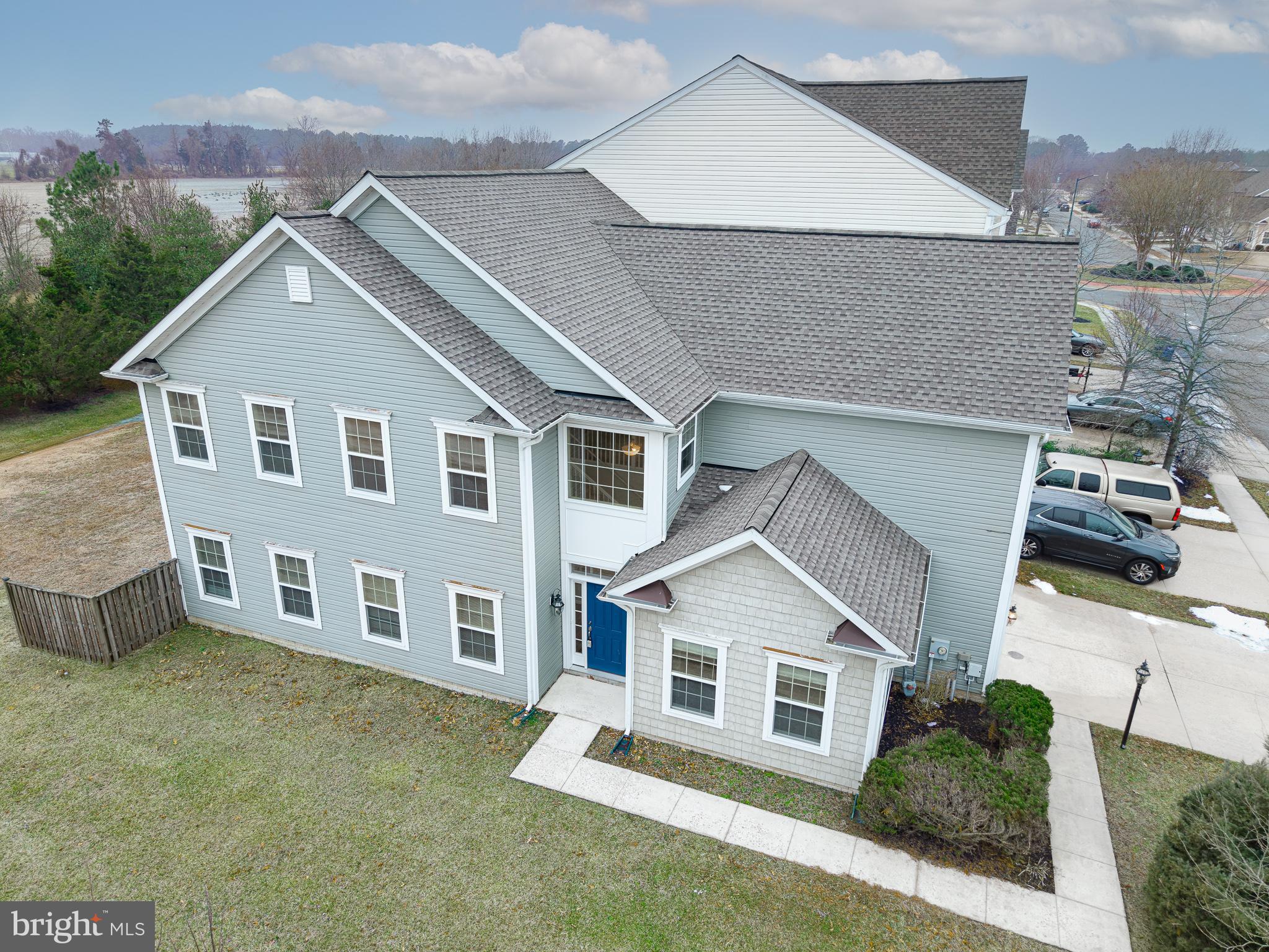 Significant price improvement 5/18/26! Spacious four bedroom 2700+ fsf end unit town home in Easton's prized Lakelands subdivision 5 minutes from downtown and all its' amenities.  New roof 2025, granite kitchen with stainless appliances,1st floor primary suite with private bath & large walk-in closet, living room w/fireplace, dining, area, powder room, 1st floor light filled den/office, two car garage and separate laundry with linen closet. Three bedrooms up with spacious family room. Enjoy seasonal community pool and green common areas.  Move-in ready.