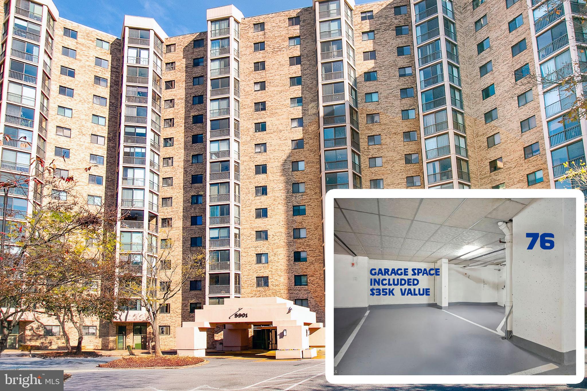 MOVE-IN-READY - STUNNING VIEWS WITH GORGEOUS SUNSETS- GARAGE PARKING AND EVERYTHING HAS BEEN BEAUTIFULLY PAINTED IN PREPARATION FOR YOUR ARRIVAL. ALL OF THE CEILINGS HAVE BEEN SMOOTHED (NO POPCORN) AND THE FLOORS ARE WARM & GLEAMING - IDEAL LOCATION,  ONLY STEPS AWAY FROM ALL THE AMENITIES  OF THE COMMUNITY CENTER. & JUST A COUPLE OF DOORS FROM THE ELEVATOR FOR EASY ACCESS - THIS IS THE LARGER “C” FLOOR PLAN (1045 SQ. FT.) PERFECT FOR 1BR W/ DEN UNIT OR 2ND BEDROOM OR AS A 1BR W/ A LIGHT FILLED OFFICE.(HAS CLOSET & WINDOW)  - NEW CARRIER HVAC UNIT IN 2021 & UPDATED KITCHEN - INCLUDES HARD TO GET GARAGE PARKING SPACE (A $35K VALUE)  THE IS AN AWARD WINNING COMMUNITY WITH THE VERY BEST ON SITE AMENITIES - HUNTINGTON METRO IS WITHIN WALKING DISTANCE OR TAKE THE FREE SHUTTLE ON THOSE RAINY DAYS - XTRA STORAGE IS LOCATED IN A SEPARATE STORAGE AREA ON THE GARAGE LEVEL- PEACEFUL & SERENE LIVING ! GARAGR SPACE IS #76 AND STORAGE IS IN  ROOM 9 ON THE  B2 LEVEL.