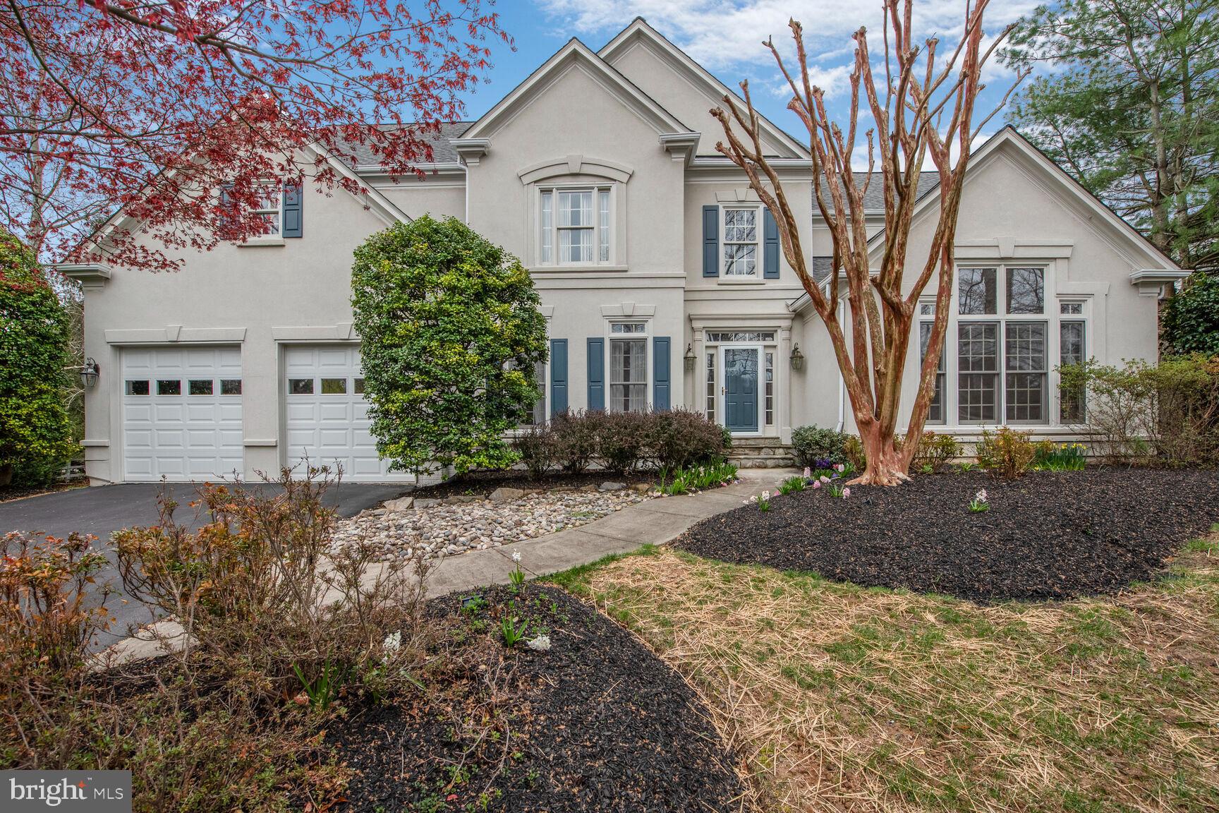 SUBSTANTIAL price change! Main Level Primary in this Contemporary with Open Floorplan and Dramatic Spaces!  Two Story Foyer punctuated by an open Catwalk, overlooking the Soaring Living Room with Double sided Gas Fireplace.  Flooded with Natural Light! French Doors lead to a gracious Home Office with High-end, Coffered Ceiling.  Expansive Kitchen features Oversized Island, Great Room with Fireplace and Separate Coffee Station Area.  Main Level Master with Tray Ceiling, Bath with Soaking Tub and Walk-In Closets.  Gleaming Hardwood Floors.  Upper level Spacious Bedrooms each with EnSuite Baths. Finished Lower Level with Wet Bar, Gym Area, Full Bath with Steam Shower (Conveys AS-IS), Gift Wrapping Room and Tons of Storage.  Elongated Patio with Firepit and ambient lighting.  Coveted Clagett Farms  within the CHURCHILL CLUSTER! Close to 270 and the Beltway, Potomac Shopping, Dining and Great Falls!