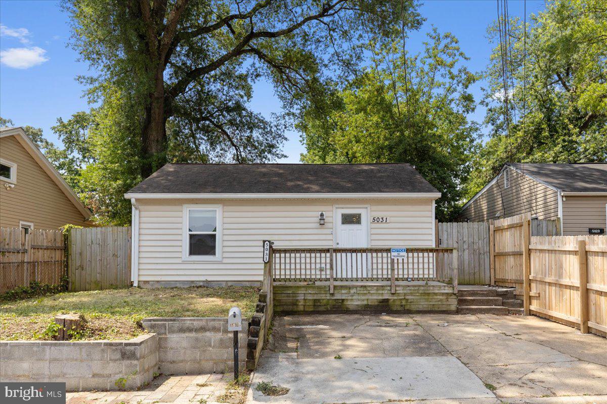 Welcome to this charming single-family home in Capitol Heights, offering the ease of one-level living, a spacious, fully fenced yard, and an excellent alternative to condo living. With 3 bedrooms and 2 full bathrooms, this thoughtfully updated home provides a comfortable layout for first-time buyers, downsizers, or anyone looking for a home with room to grow.
The property features major system updates less than 10 years old, including the roof, plumbing, water heater, electrical, HVAC/heating system, and newer appliances (2025 Washer/Dryer and 2025 Refrigerator), which add further peace of mind. The bright bedrooms offer flexible space for family, guests, a home office, or hobbies. It also comes with 2 parking spots right outside the home. 
Outside, the generous yard creates opportunities to relax, entertain, garden, or potentially expand in the future. Enjoy the convenience of being near bus stops, parks, schools, shopping, grocery stores, restaurants, major commuter routes, and public transportation.
Located in the vibrant Capitol Heights community, this home offers a wonderful opportunity to enjoy the privacy and flexibility of single-family living while remaining conveniently connected to the greater DMV area. Come see all that this inviting home has to offer. Welcome Home!