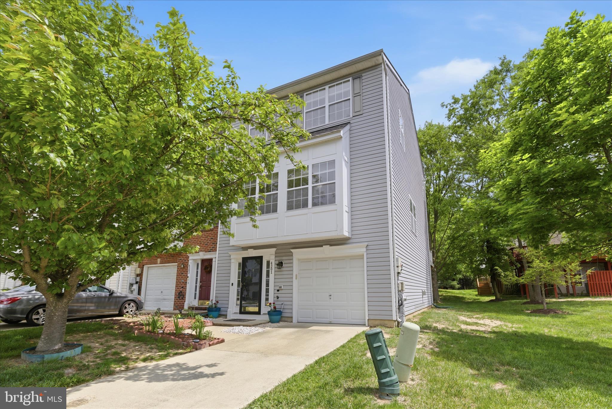 Welcome to 4301 Lavender Lane, a spacious end-unit townhome in the sought-after Vista Gardens community, offering the perfect blend of comfort, functionality, and convenience. This well-maintained home features 3 generously sized bedrooms, along with a versatile recreation room that can easily serve as a 4th bedroom, complete with its own private exit and half bathroom—ideal for guests, a home office, or additional living space.
Enjoy the benefits of an attached garage and major recent upgrades, including a 2022 ROOF and DECK. The seller has meticulously upgraded the home during their time there, making it a ideal home for buyers looking to save on costs. The property has Solar panels that will be FULLY paid off at closing by seller—providing long-term savings in today’s rising energy cost environment. Seller enjoys BGE bills from only $5-21/month!! 

Upstairs, the primary suite offers a relaxing retreat with a jetted spa tub, separate walk-in shower, and dual walk-in closets. As an end unit, the home offers added privacy and natural light throughout.
Located in a desirable neighborhood, residents can enjoy access to a community playground and a prime location with easy access to Washington, D.C., and Annapolis—making commuting and weekend outings effortless.
This is a rare opportunity to own a well-appointed, energy-efficient home in a prime location.