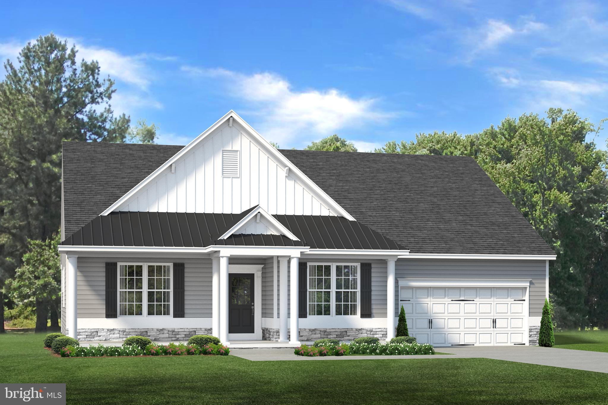 Welcome to Baywood, the premier golf community located in Sussex, Delaware. This proposed construction ranch home boasts over 2,300 square feet of luxury living with an open floor plan perfect for entertaining. The home features elegant finishes, large windows, and high ceilings creating a bright and inviting atmosphere.

The heart of this home is the large kitchen complete with a sprawling island and large pantry. The open concept design flows seamlessly into the living room making it the perfect space for gatherings with family and friends.

With the option to build a second floor, this home offers the flexibility to accommodate your changing needs. Use the additional space for a home office, a guest suite, or a playroom for the kids.

As a resident of Baywood, you will have access to a variety of amenities including 18 challenging golf holes, a large club house, and recreational facilities. Come see this stunning new home today and discover the perfect combination of luxury, comfort, and versatility in the beautiful community of Baywood.
