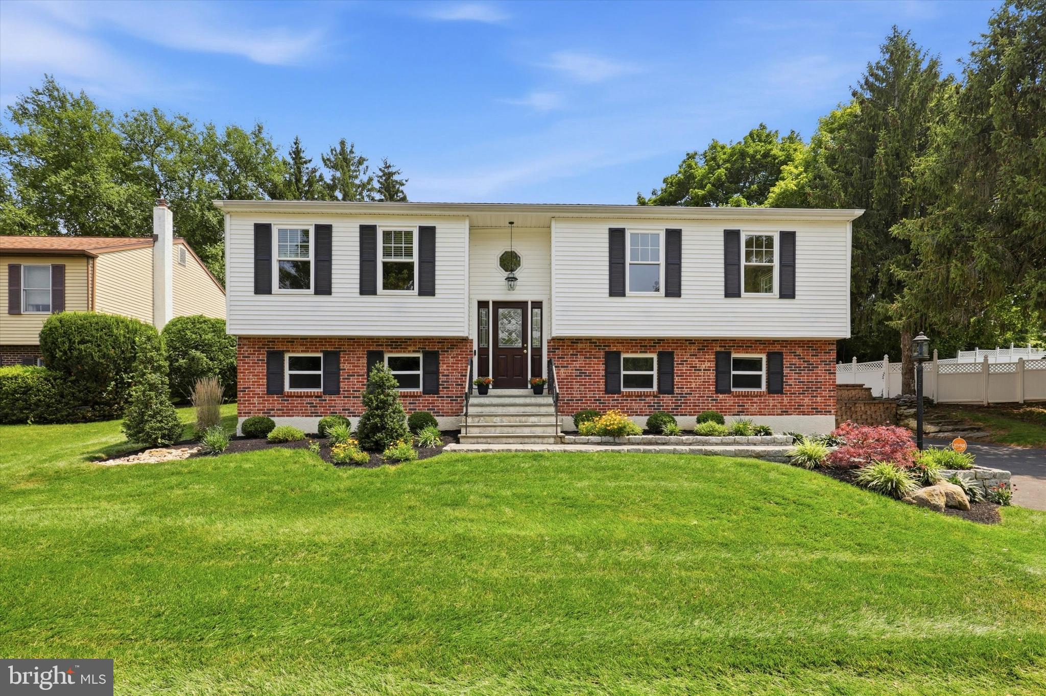 Welcome to 737 Vance Drive, a 3 bed / 2.5 bath home on a quiet cul-de-sac in Upper Dublin School District.  As you walk up to this spacious home, fresh landscaping and a beautiful stone walkway set the tone for the warm and functional living space inside.   

The sun-filled main level features hardwood floors throughout and an easy, flowing layout. The open kitchen, complete with a large island and stainless steel appliances, opens to a versatile rear room that leads directly to a spacious deck - perfect for morning coffee, outdoor dining, or entertaining guests. From the deck, step down to the patio and enjoy the large, private backyard with plenty of space for play, gardening, or simply relaxing.

The main level also features the master bedroom with an updated master bathroom and convenient access to the rear deck. Two additional generously sized bedrooms and a full hall bath complete this level, providing comfortable living for family or guests.

Downstairs on the lower level, you'll find excellent flexibility with a bonus room that could serve as a 4th bedroom, home office, or additional living space. There's also a generous rec/family room with direct outdoor access - perfect for game nights, workouts, or a casual hangout spot. A convenient half bath, laundry area, and direct garage access round out this level.  

With a newer roof, siding, and many windows all replaced in 2022, and located in a quiet neighborhood yet close to shopping, dining, parks, and major commuter routes, 737 Vance Drive offers the perfect combination of space, versatility, and location.
