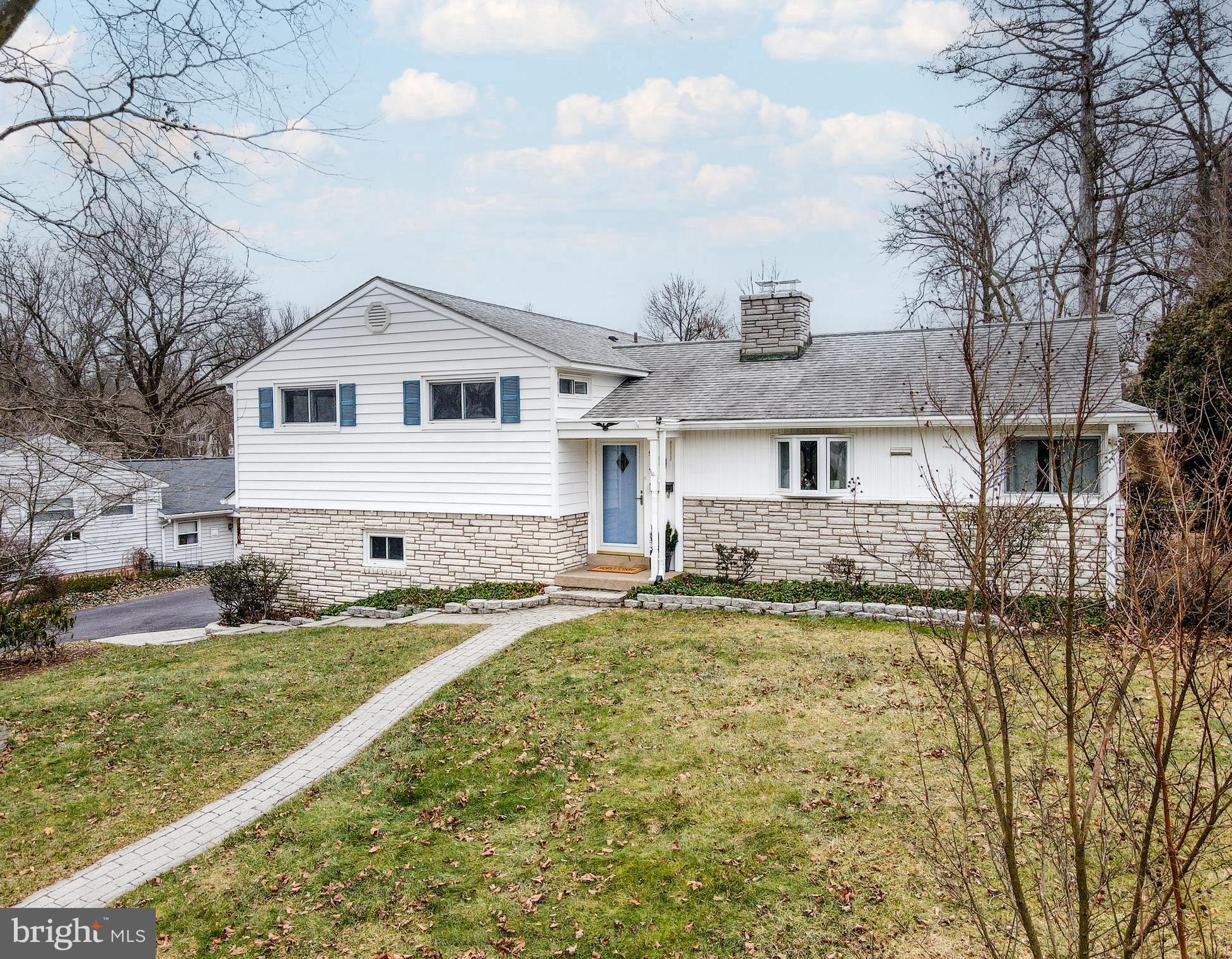 Welcome to 58 Cobblestone Drive! This beautiful updated split with 4 bedrooms and 2 full bathrooms is set in a private neighborhood (circle) on .29 acres and features plenty of space for entertaining. Low taxes and excellent schools, this haven is less than a half mile walk/drive to the train (Septa/Amtrak) or center of town. The house features a new energy efficient Geothermal unit and an all house propane generator. The primary bedroom features new recessed lighting, three spacious closets, a bathroom bluetooth speaker, and brand new double vanity. The other three bedrooms on that floor share a full hall bathroom and feature hardwood floors with additional closet storage. As you enter the home on the main level you will be greeted by a bright eat-in galley kitchen with brand-new dishwasher, a spacious open concept living and dining room and lastly an expansive sunroom addition with an abundance of natural lighting. The lower level living space has its own entrance and could be constructed into an inlaw suite or used as a family den. This level also features a laundry room and access to one of the two attached garages as well as has stairs to the utility basement. Embrace the perfect blend of simple modern comforts in a quaint neighborhood that epitomizes a peaceful yet very convenient suburban living.