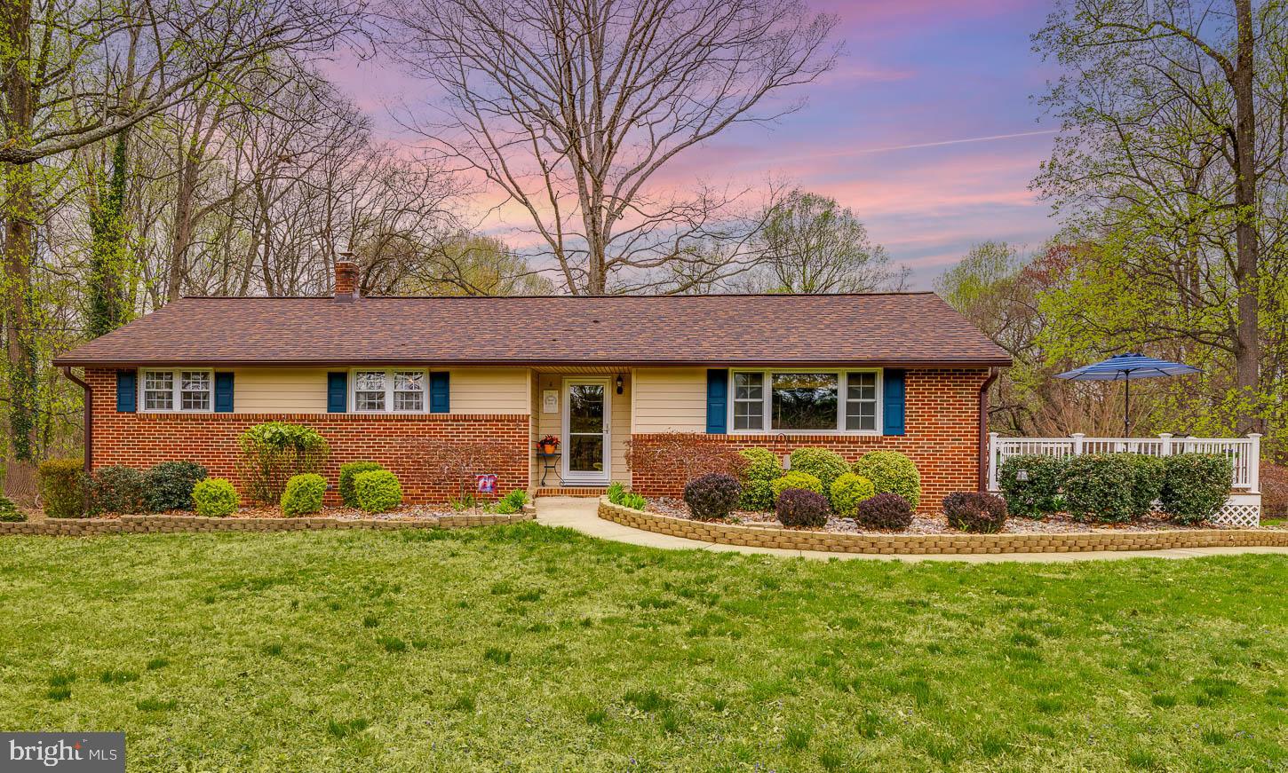 Live authentically. Welcome home to this full brick rancher tucked away on two acres in Fallston. The premier lot in Fairview, offering peaceful pastoral views to the north and privacy found with its framing tree lines. Realize your dream with the back yard three stall barn. Embrace the country feeling while enjoying quick access to Mountain Road and all your modern amenities. A finished basement expands the living area. The roof and all windows were replaced in 2019. Verizon Fios internet. Cultivate your existence. The art of uniting human and home.