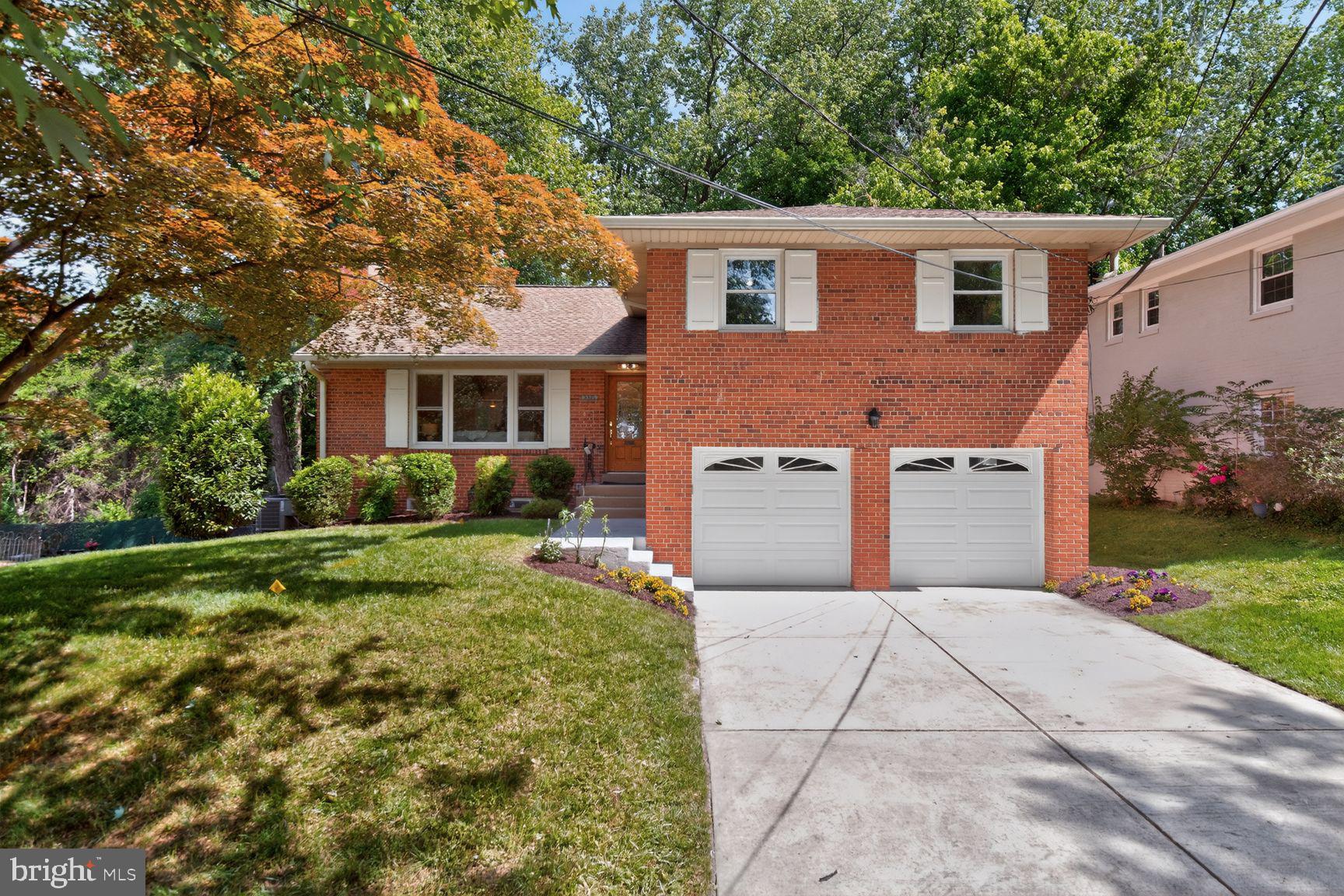 This light-filled four-level split offers exceptional space and functionality on a large, flat lot in a highly desirable location. The main level features an open-concept layout with an updated kitchen, ideal for both everyday living and entertaining. Upstairs, the spacious primary suite includes a beautifully upgraded ensuite bath, while two additional generously sized bedrooms share a well-appointed hall bathroom. The first lower level provides a versatile bedroom with abundant natural light—perfect for guests or a home office—along with a flexible storage area that could easily serve as a mudroom with direct access to the oversized two-car garage and powder room. The fully renovated lower level showcases a warm and inviting family room with walkout access to a landscaped backyard and brick patio, creating a seamless indoor-outdoor living experience. Offering remarkable space and value, this home is a rare opportunity not to be missed. Call JT with questions. OPEN SUNDAY 1-4.