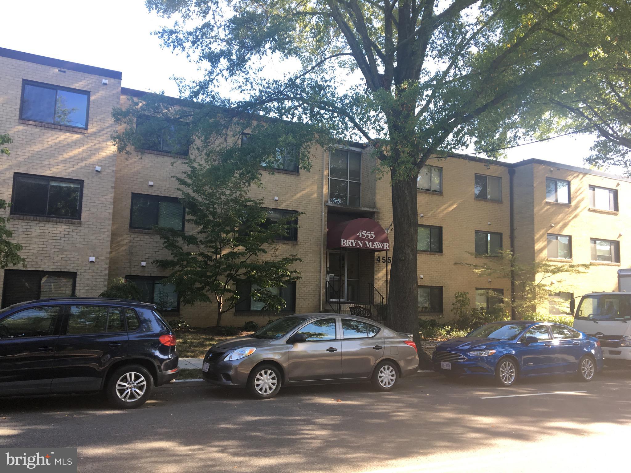 PRICE REDUCTION!

Welcome to 4555 MacArthur Blvd NW #107, a beautifully positioned residence in the  desirable Palisades neighborhood. This well-maintained condominium offers comfortable, low-maintenance living with the perfect blend of urban convenience and neighborhood charm.

This 1BR/BA unit with an assigned parking space and additional storage unit is located in the leafy Palisades neighborhood. The unit is updated with stainless steel appliances, quartz countertops, ceramic tiles and engineered hardwood flooring. The large windows provide abundant natural light, creating a warm and inviting atmosphere throughout. The kitchen offers ample storage and functionality, while the living and dining areas flow seamlessly for flexible use.  The unit features ample closet space with a coat closet, linen closet and walk-in closet in the bedroom. The unit also has an additional storage space downstairs near the common laundry room. This property has one assigned parking space. In addition, all utilities, building management, and common area maintenance are included in the condominium fee. The Palisades neighborhood is quiet with lots of nearby restaurants, close to plenty of walking paths and recreation sites - Hardy Park with playground, playing fields, tennis and basketball courts is within a 5 minute walk. The building is an easy commute to Georgetown, downtown DC and others parts of VA and MD.