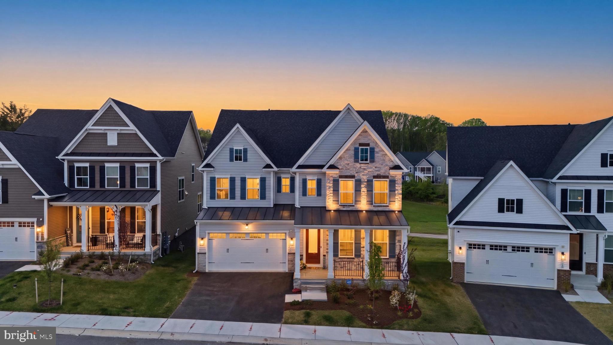 Now offering $15,000 credit for 2-1 Buydown or Closing Costs! Premium Lot with $65K in upgrades and flexible settlement dates. Welcome to 2646 Mariposa Court, a nearly new 2025-built NVHomes Treviso model where luxury, thoughtful design, and premium upgrades come together in one exceptional home. Perfectly positioned on a quiet cul-de-sac with just 12 homes, this residence offers one of the most coveted settings in the community, backing to open space, creating a peaceful backyard with no homes behind you. With over 5,000+ square feet of beautifully designed living space, this home features 5 bedrooms and 5.5 baths, including a generous main-level bedroom with ensuite bath, ideal for guests, multi-generational living, or aging-in-place convenience. From the moment you enter, you’re greeted by custom, elevated design details and intentional upgrades that go far beyond builder-grade. The open-concept main level showcases a gourmet kitchen with an oversized island, walk-in pantry, and seamless flow into the expansive family room with a modern fireplace, perfect for both everyday living and entertaining. Upstairs, the luxurious owner’s suite offers a true retreat with a tray ceiling, dual walk-in closets and a spa-inspired bath, while additional bedrooms and a loft provide space for everyone. The fully finished walk-out lower level expands your living space even further, offering a large recreation area with a full bath and direct access to the backyard, ideal for entertaining, relaxing, or extended-stay guests. This home has been thoughtfully enhanced with over $65,000 in post-construction upgrades, including custom finishes, wall and flooring enhancements, stair upgrades, and beautifully finished basement spaces, saving you time, effort, and out-of-pocket expense. Why wait to build when you can have better than new, fully upgraded, and move-in ready on one of the best homesites in the neighborhood? This is the Treviso the builder wishes they could showcase.