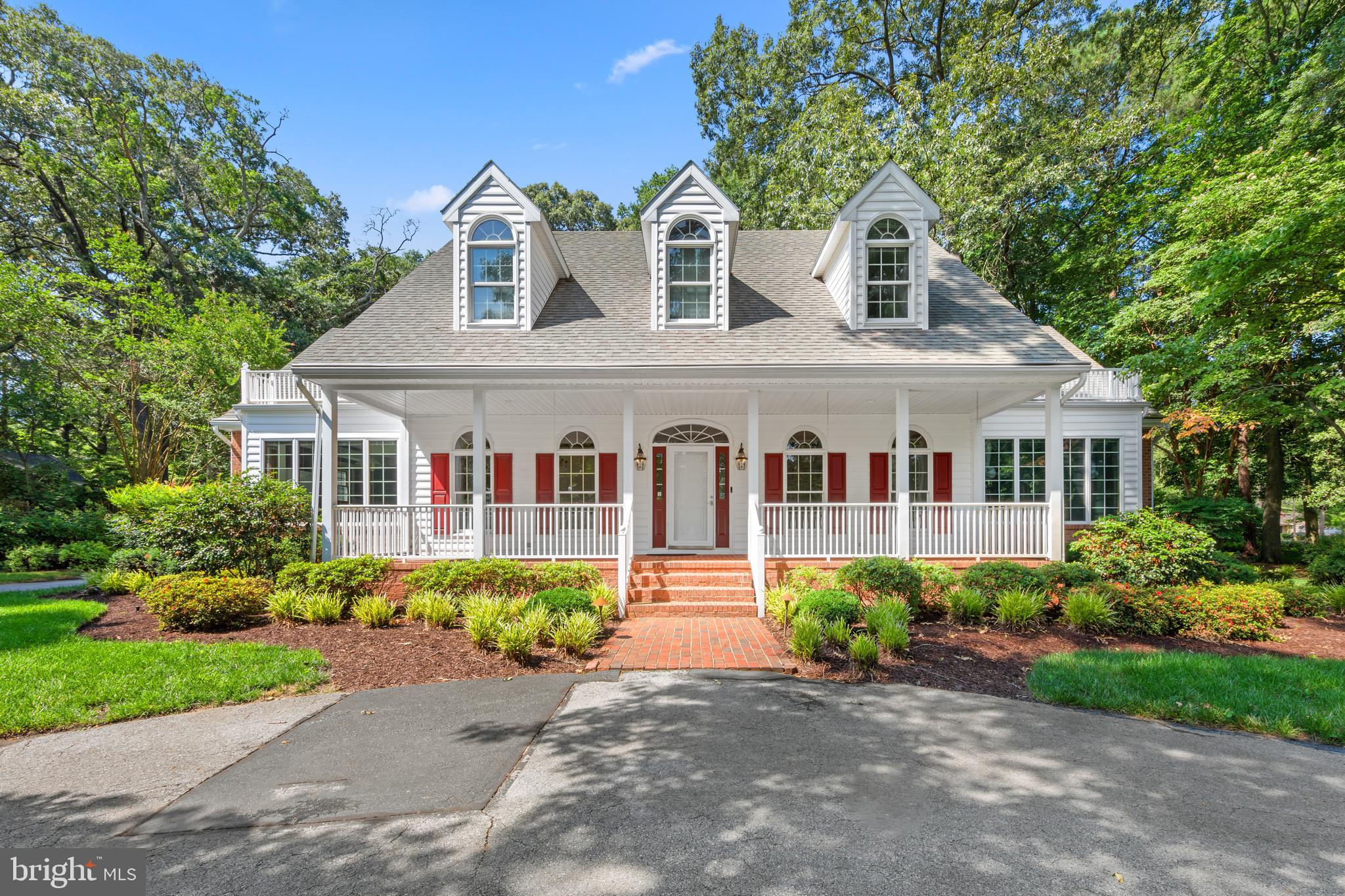 Beautiful 4  Bedroom, 3 Bath, Cape Cod set on a Lush double lot totaling 1.34 Acres in the picturesque lakeside community of Tony Tank.  Property Includes 606 Tony Tank (Lot 111) with the house sitting on .63 acres and the adjoining 608 Tony Tank (Lot 112) with an additional .71 Acres. Situated directly across the street from Tony Tank pond, peace and quiet abound here and neighbors are frequently seen walking the shady streets!  This home blends classic charm with modern upgrades and thoughtful enhancements. From the moment you arrive, you’ll be captivated by the home’s architectural character, featuring arched windows, dormers, and an expansive brick front porch perfect for relaxing. 
Step inside to a marble foyer with direct sightlines to a stately brick fireplace in the family room, beautifully framed by sliding glass doors that invite in natural light. Elegant oak hardwood floors guide you through the formal living and dining rooms, where you’ll find two corner built-in china cabinets adding both charm and functionality.
The spacious, tiled kitchen is designed for both everyday living and entertaining, offering a large center island with gas cooktop, double wall ovens, abundant cabinetry, and a built-in desk. The bright eat-in area provides peaceful views of the lake. Conveniently located off the kitchen are a fully insulated 3-car attached garage, a laundry room with utility sink and side entrance, and a full bath.
The first-floor primary suite delivers comfort and luxury, featuring a walk-in closet with custom built-in shelving and a beautifully renovated en-suite bath complete with a double vanity, soaking tub, and tiled shower.
Upstairs, you’ll find generous closet space and storage throughout, enhanced by detailed wood molding and custom blinds that add a refined touch across the home.
Outdoor living is equally impressive. Step onto the rear deck and into your own private retreat—complete with shaded walking trails, secluded benches, and bird baths—perfect for enjoying nature in a serene setting. This rare offering also includes an additional lot next door, providing even more space and potential.
Two zone Natural Gas Heat, Natural Gas Got water heater, Built-in Generator, New invisible fencing system for pets, Tesla EV charging station installed, Upgraded security system with multiple cameras, Insulated garage for added efficiency and comfort, Gutter guard system for low-maintenance exterior care, Whole-home natural gas generator for peace of mind and comfort in case of power outage, Freshly painted interior throughout. Septic system is sized for 3 bedrooms or 6 full-time residents.  Home and Septic inspections will be made available to buyers and a 1-Yr AHS Shield Complete Home warranty for peace of mind and streamlining the process. 
Enjoy this convenient private oasis just a couple minutes from Salisbury University and Tidal Health Hospital, while appreciating the benefits of an incredible LOCATION with NO CITY TAXES. 
Tony Tank Pond is a dammed waterway just off of the Wicomico River where you can enjoy small craft boating and fishing. For deepwater access to the Wicomico River and Chesapeake Bay, a public boat launch is a few minutes away on Riverside Dr.