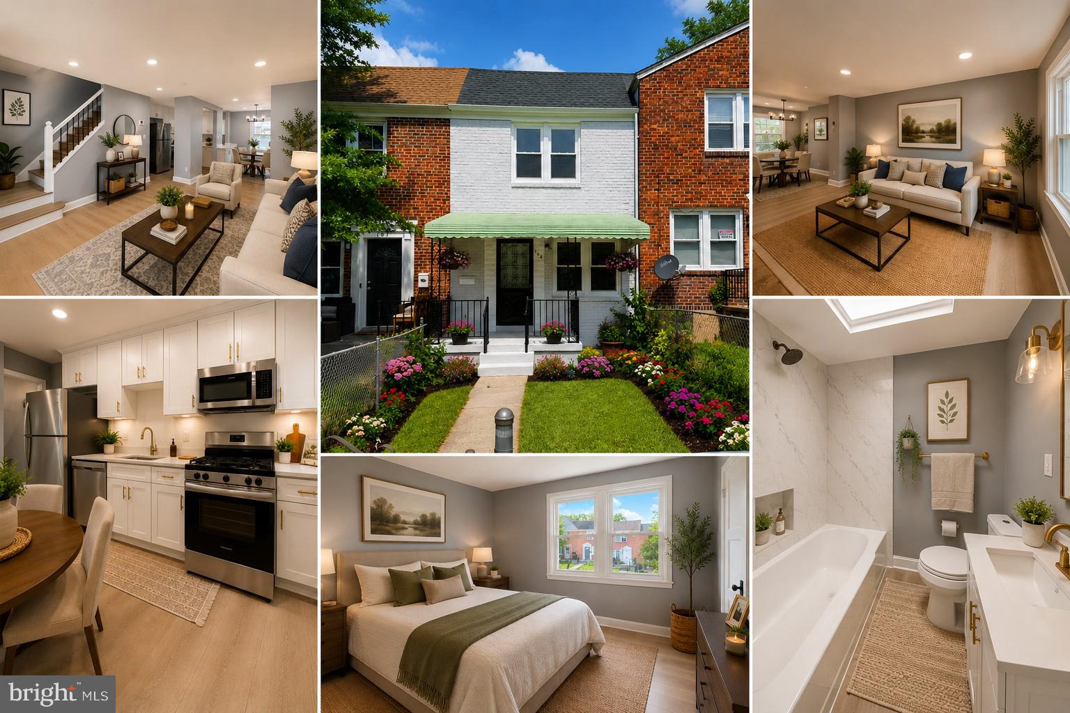 Welcome to Upmanor ! This inviting 4-bedroom, 2-full-bathroom home was recently beautifully updated. It's the perfect starter home! Featuring a new kitchen with stainless steel appliances, updated bathrooms, fresh paint, and LVP flooring throughout. Additional features include a fully finished basement great for entertaining or additional living space. The backyard is perfect for family gatherings. Enjoy the convenience of being located near major roadways and shopping areas. Don't miss the opportunity to make this turnkey property your new home! Fenced backyard with a parking space. Furniture is AI added, but your imagination is unlimited!