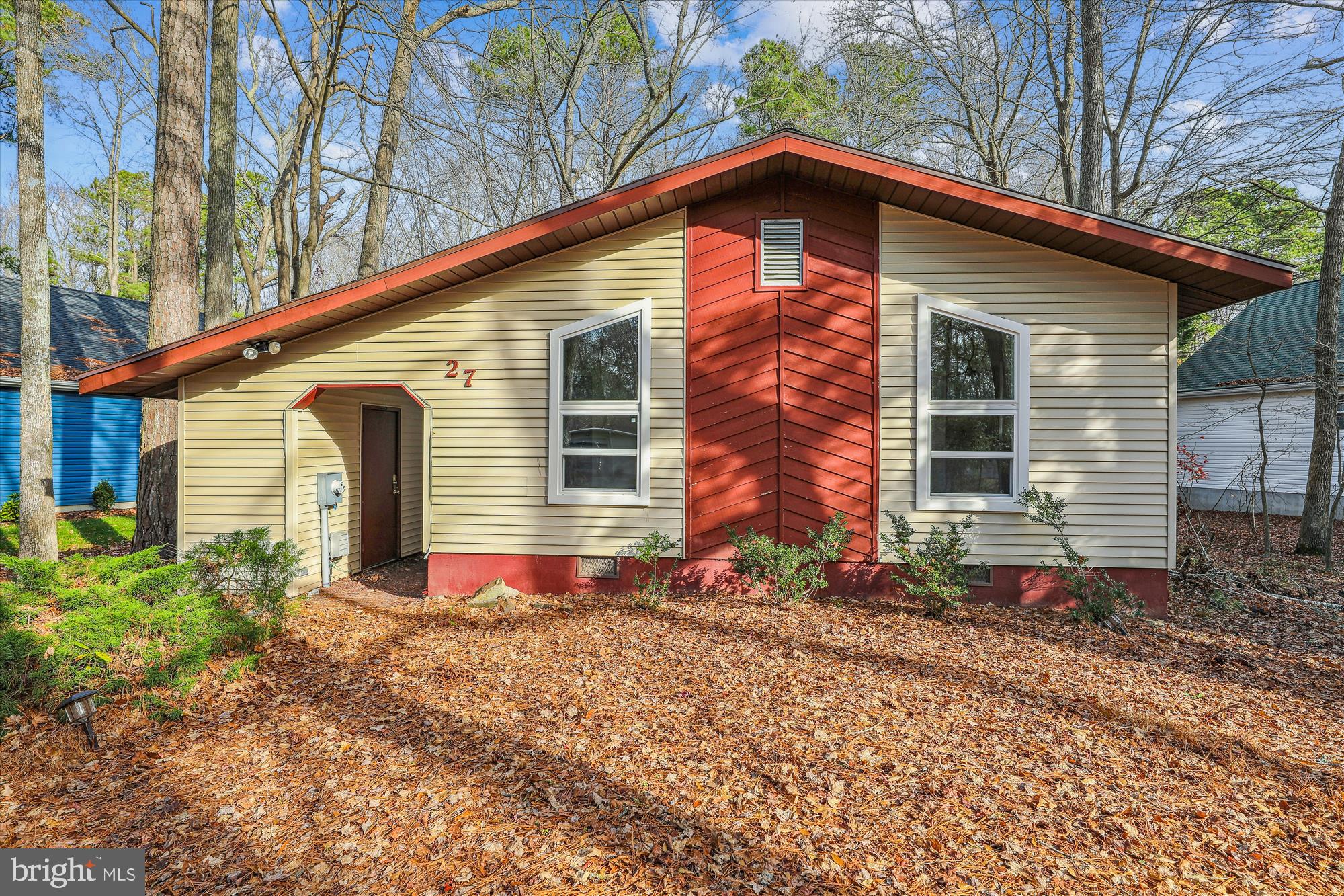 Inviting 3-bed, 2-bath rancher in Ocean Pines South.  Recent updates (2023) include all new windows, LVP floors, bathrooms, light fixtures, entrance steps, and fresh paint.  Open kitchen with new cabinets and granite countertops.  Heat pump (2019), roof (2020).  Large screened porch for gatherings and two outside sheds for all your beach, golf, and garden gear.  Serene location on a quiet street with tall pines.  Minutes to Ocean Pines South Gate restaurants and shops, the Yacht Club, Golf Club, marinas, and pools.  The HOA offers discounted access to the ocean-front Beach Club, indoor and outdoor pools, golf clubs, and marinas.  Perfect for beach, golf, and boat enthusiasts!