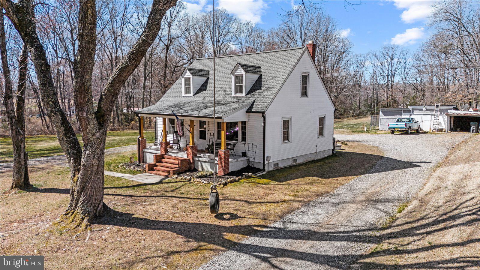 Price Improved! Opportunity awaits with this 3-bedroom, 1-bath home situated on 3 acres in Spotsylvania County, conveniently located just minutes from shopping, dining, schools, and I-95.
Being sold as-is, this property offers a great opportunity for buyers looking to build equity while enjoying the benefits of acreage and a prime location. The flexible floor plan features two bedrooms on the upper level and one bedroom on the main level, providing options for a variety of living arrangements.
Major improvements have already been completed, including recent septic work, a new roof in 2023, new gutters in 2025, and a central heating and air conditioning system that is only 2 years old.
The cellar-style basement includes laundry space and additional storage. While the bathroom could benefit from cosmetic updates to truly shine, many of the home’s major systems have already been addressed, allowing the next owner to focus on adding their personal touches.
Whether you’re a first-time homebuyer, investor, or someone seeking a property with room to grow, this home offers value, potential, and a desirable Spotsylvania location.