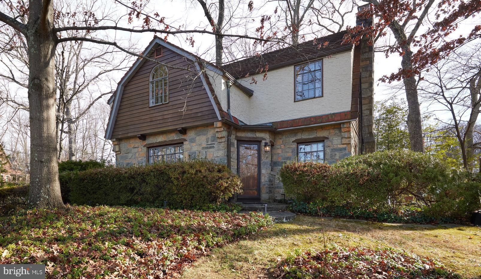 New Price!<p><br>

Stunningly renovated (2023/24) and meticulously maintained 1936 English stone and timber English Tudor on a large .27 acre lot with 2 car attached garage.<p>

The main level of this fabulous home boasts oak ceiling beams, hardwood floors, a stone fireplace, a balcony off the dining room and other period details while incorporating a fully updated modern kitchen, dining room and coffee area, with a new huge quartz island, all new high-end appliances and new cabinetry. Updated powder room with top Grohe collection.<p>

The Second level features a spacious primary suite with a fully updated bathroom, 3 additional bedrooms and a renovated hall bath. Like the powder room, both second level bathrooms feature all new top of line Grohe fixtures.<p>

The third level loft, complete with built-in shelves, skylights and large windows is ideal for a private office, reading area or playroom/art studio.<p>

Fully updated finished basement which accesses the 2-car garage has a recreation room/gym, ample storage and the ability to add an additional bedroom and bathroom. All appliances are new. Fully updated electric system with new circuit breaker box along with an EV equipped charging outlet.<p>
Large beautiful wooded backyard provides great privacy and is ideal for relaxation and entertainment. Huge corner lot with many mature trees. Blooming azaleas in spring time in all around the yard (back and front) compete with DCs famed Cherry blossoms.<p>

Walt Whitman school district.<p>