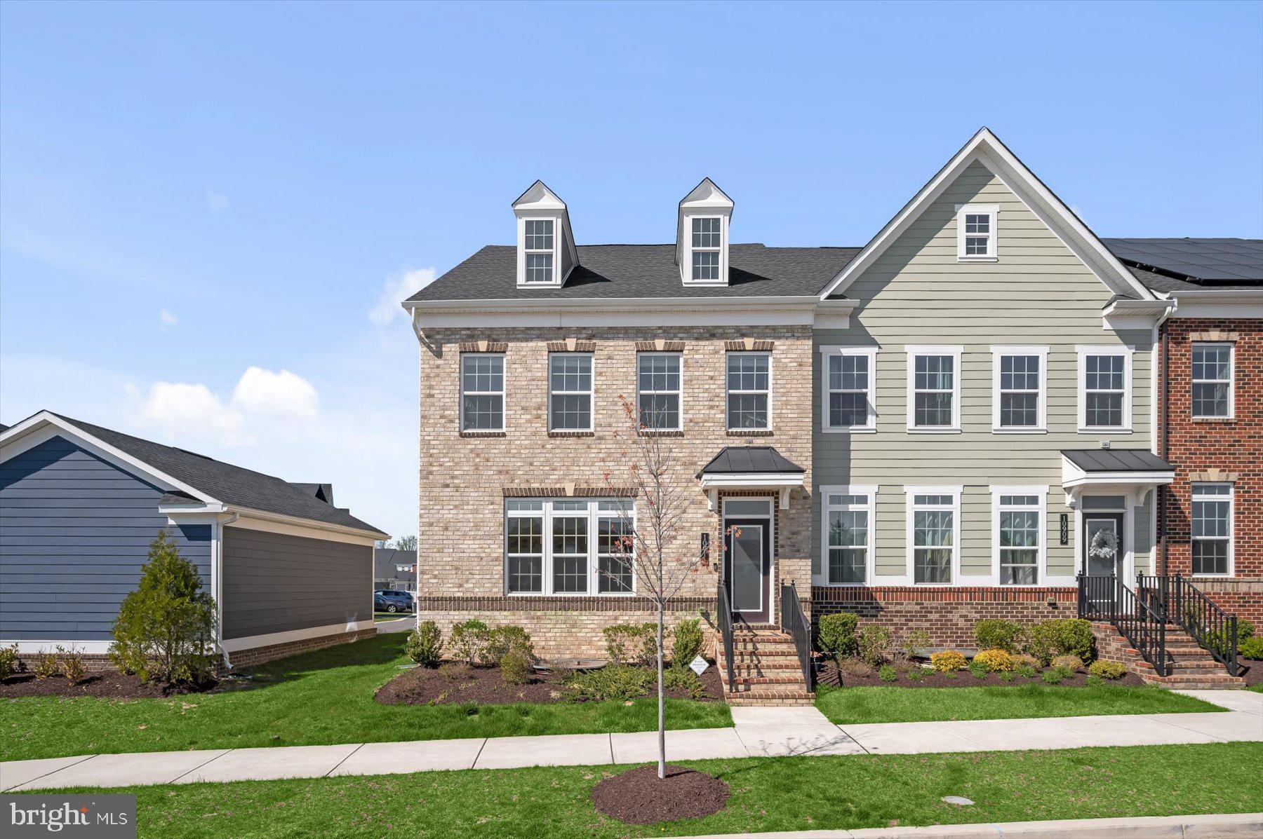 Shows like a model home—this rarely available end-of-row townhome is one of the largest models in Greenleigh and no longer being built. Constructed in 2021, this beautifully maintained home offers over 3,700 square feet of finished living space with 4 bedrooms and 3.5 baths, combining modern design with everyday functionality.

The main level features an open-concept layout with LVP flooring, seamlessly connecting the living, dining, and kitchen areas. The gourmet kitchen is designed for both style and function, offering stainless steel appliances, abundant cabinetry, a spacious layout, and a large pantry. Step outside to the 10x24 composite deck—perfect for relaxing or entertaining.

Upstairs, you’ll find generously sized bedrooms with plush carpet and upgraded padding. The primary suite is a true retreat, featuring two walk-in closets, a double vanity, and an oversized spa-like shower. Two additional bedrooms and a full bath complete the upper level.

The finished lower level offers incredible flexibility with a large media/family room and a fourth bedroom ideal for guests, a home office, or gym. Additional highlights include wood stairs, Hardie siding, a tankless water heater, and a built-in air treatment system.

Enjoy low-maintenance living with an HOA that covers landscaping and snow removal. A detached two-car garage provides ample parking and storage. Located in a vibrant community with amenities including a pool, clubhouse, walking trails, playgrounds, and more—just a short walk to Michael’s Cafe and minutes to White Marsh Mall and The Avenue—plus easy access to I-95 and I-695.
Mortgage savings may be available for buyers of this listing. Ask listing agent for details...