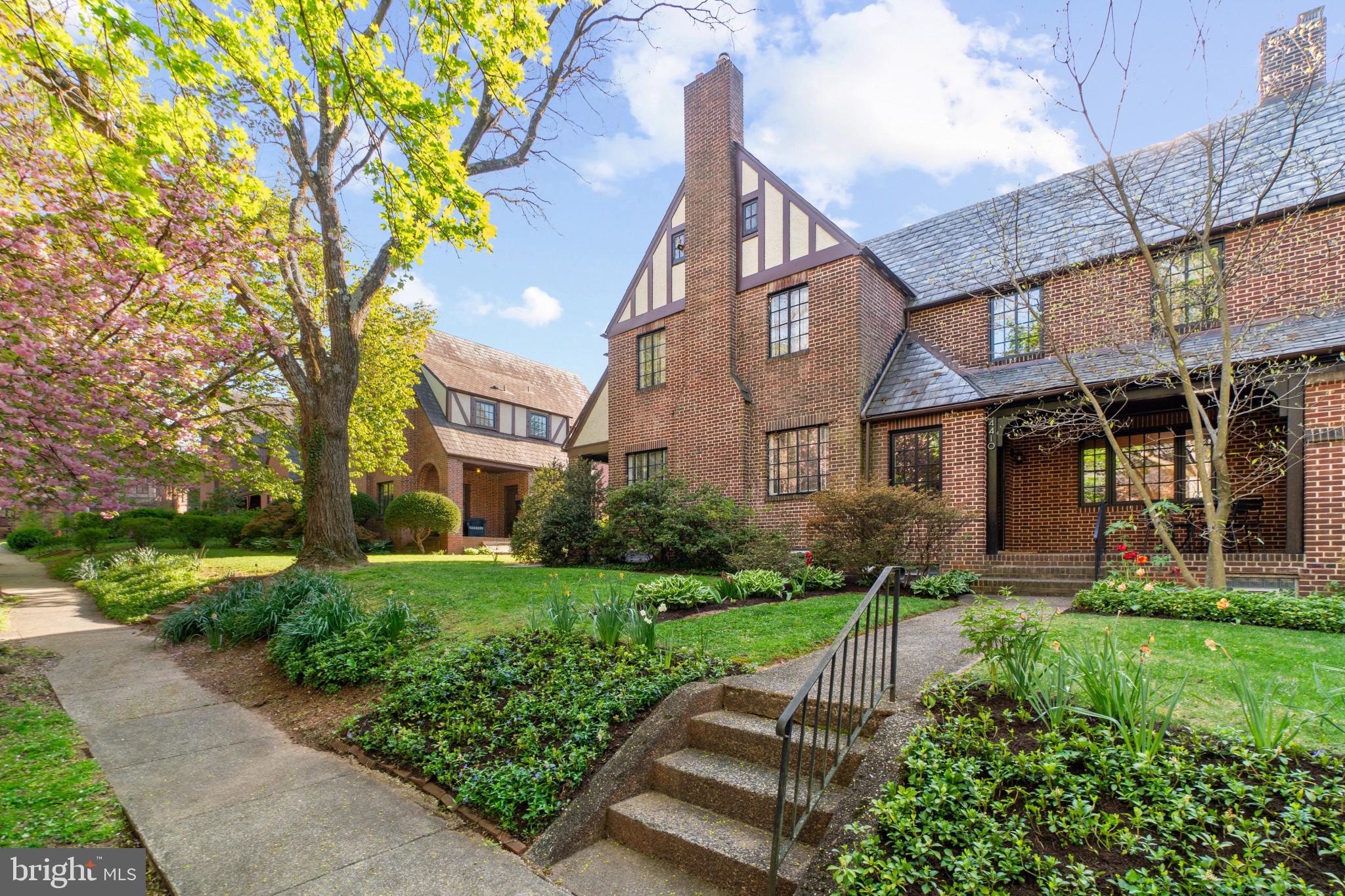 Tucked away on one of the most charming, tree-lined streets in Roland Park’s Keswick neighborhood, this stylish and spacious home beautifully blends classic charm with modern updates.

Step inside to an inviting open floor plan featuring distinct yet connected living and dining spaces, all with rich, refinished wood flooring and abundant natural light. The sleek galley kitchen has been fully renovated with contemporary finishes and thoughtful functionality, while a cozy wood-burning fireplace anchors the living area.

The first floor also features a convenient, fully renovated half bath, mudroom, and a tucked-away desk nook—perfect for work or homework—all with radiant heated flooring. The back door opens to a private, all-brick courtyard and a detached rear garage.

Upstairs, you’ll find three well-sized bedrooms and a skylit full bath. One bedroom includes a bonus room—originally a sleeping porch with its beadboard ceiling still intact—ideal for a home office, playroom, or TV lounge.

The partially finished basement boasts soaring 9’+ ceilings, offering even more flexible space. Enjoy quiet mornings on the covered front porch, annual social events with close-knit neighbors, and easy strolls to nearby shops, restaurants, schools, the Stony Run trail, Linkwood Park, and public transit.

With all-new Loewen insulated windows and timeless charm throughout, this is Roland Park living at its best.
