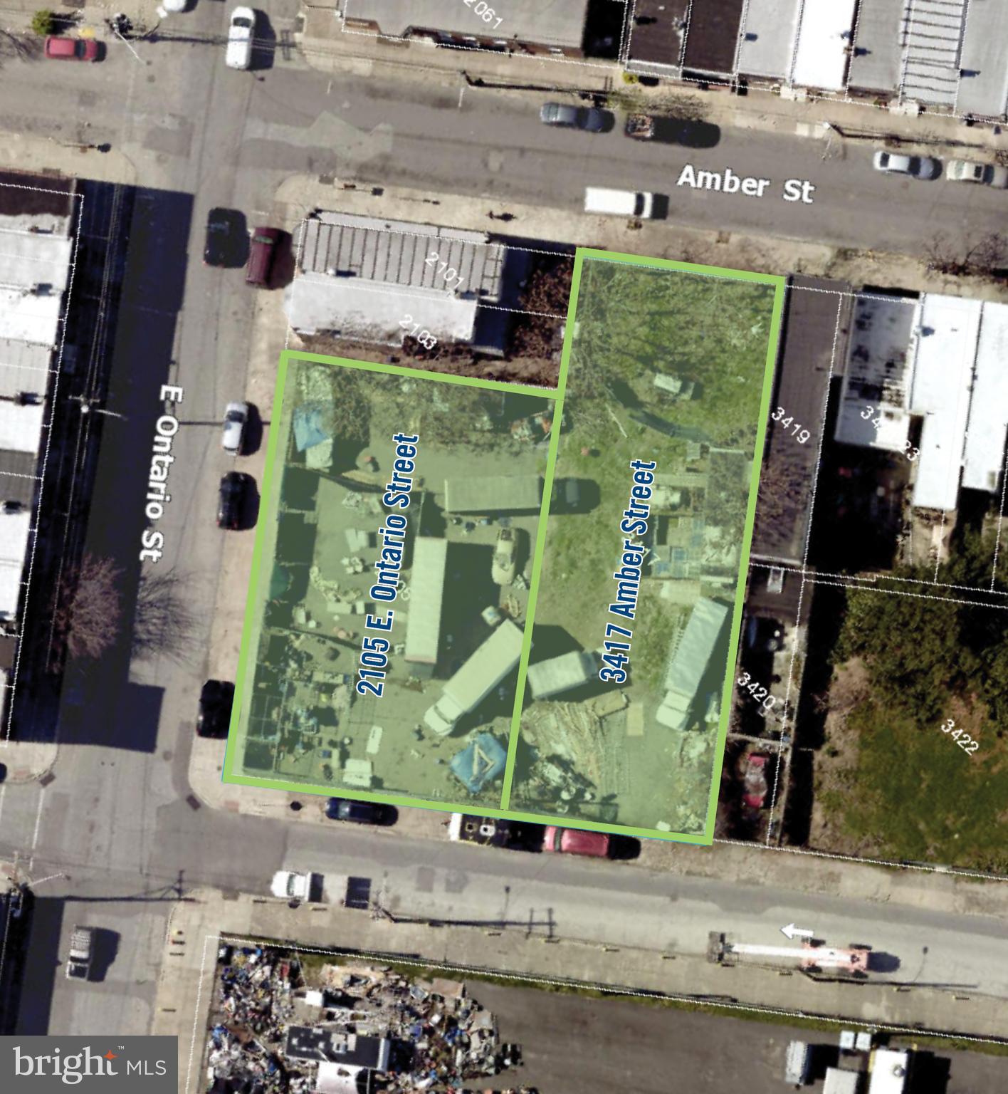 MPN Realty, Inc. is pleased to present a prime development opportunity at
3417 Amber Street and 2105 E. Ontario Street in Philadelphia’s Harrowgate neighborhood. Comprised of two parcels totaling approximately 14,542 +/- square feet, the site is zoned RSA-5, making this an ideal townhome development site. The seller has provided a conceptual plan for a by-right 12-townhome development. Ideally positioned just minutes from the Aramingo Avenue commercial corridor with convenient access to I-95 and the Betsy Ross Bridge, this offering provides developers with a straightforward, well-connected residential project in a growing Northeast Philadelphia corridor.