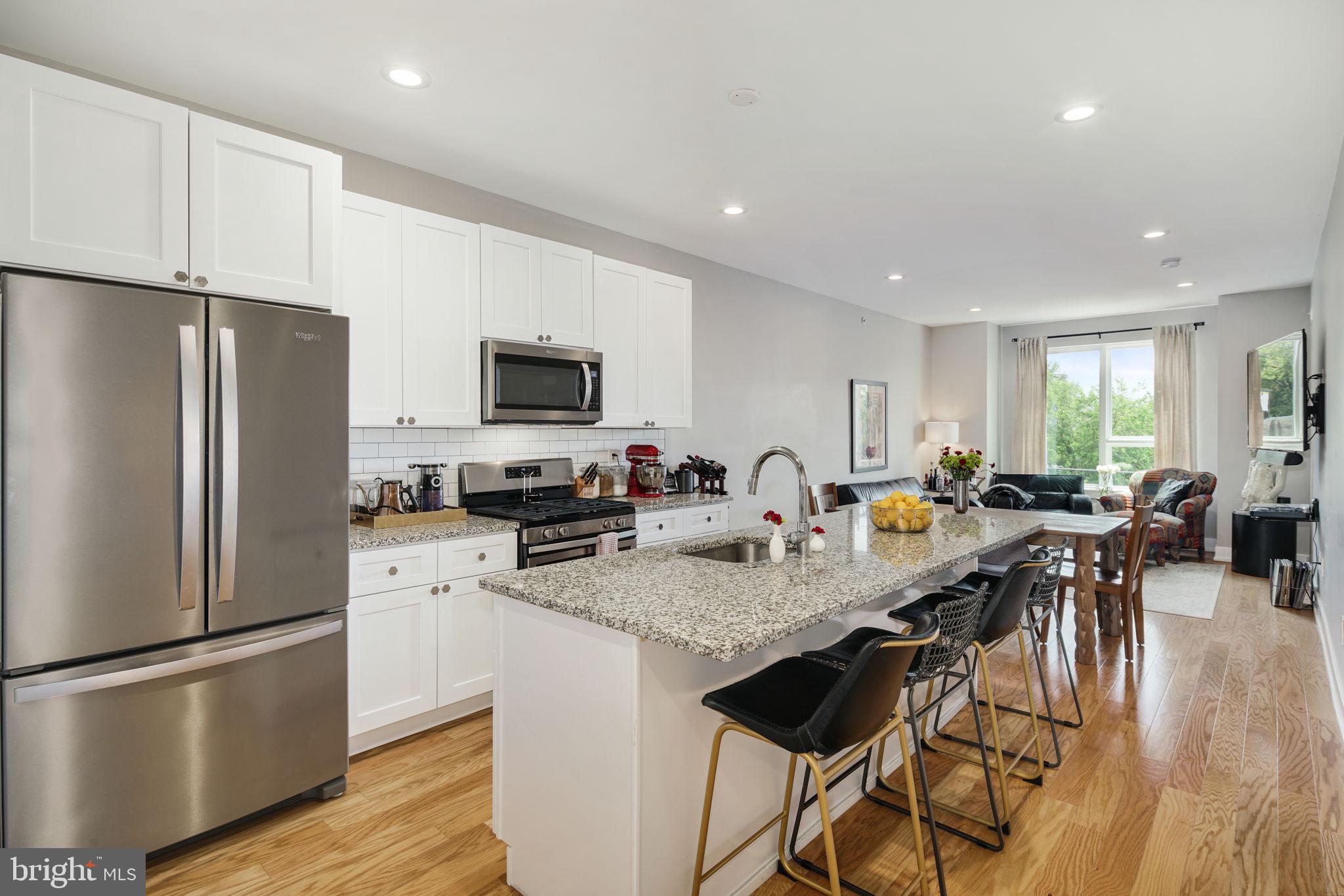 Need a roof deck? Three bedrooms? Big home office? You won't want to miss this incredible home in the heart of Brewerytown! Surprisingly spacious on an 82-foot deep lot, this unit will surprise you with oversized bedrooms with custom closets, a spacious living area and modern kitchen, and dual roof decks with both City and north-facing views. Steps away from Jefferson ballfields, the site of the first National League Baseball game, and an incredible open space for neighbors to enjoy. Only blocks from rapidly redeveloping Girard Avenue!
