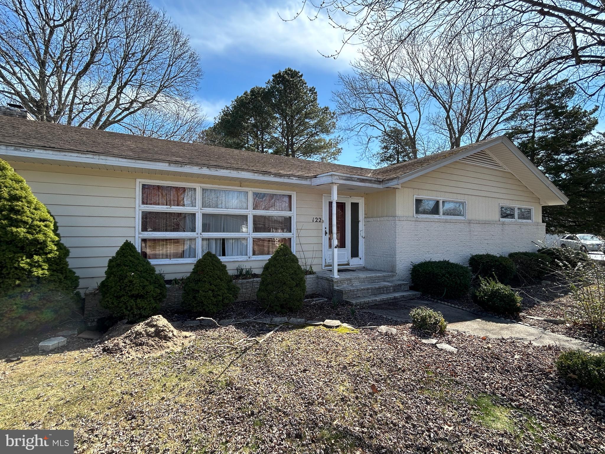 Welcome to this 3-bedroom, 2-bathroom ranch-style home, with over 2,200 sqft of one level living and located within a 10 minute walk to downtown Berlin, MD.  When you enter the front door, you will notice the hardwood floors that flow throughout the layout of the home. The large formal living room provides ample space for entertaining and is adjacent to the living room and dining area. The kitchen is adjacent to the dining area and has the potential to be expanded to provide even more storage and counter top space. The garage has been converted into an additional room, which could be used as a home office, play room, or additional living space to suit your needs. All of the bedrooms are generously sized with the master bedroom having its own master bathroom with a walk in closet. The home was updated with a heat pump that provides central heat and air with the baseboard heaters just in place for back up heat.  Home sold As-Is. Call today to schedule a private tour!