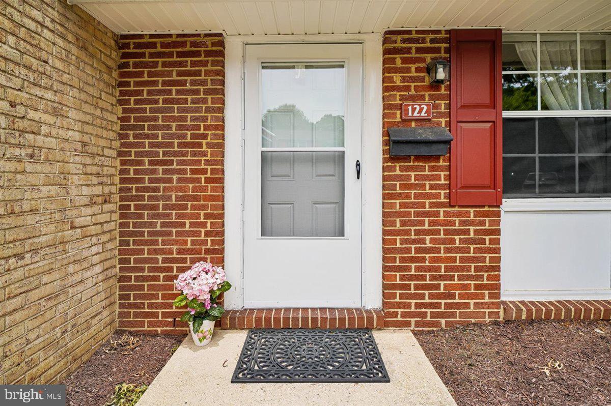Great Brick Townhouse in Annapolis offering  two bedrooms with brand new carpet and hallway with full bath upstairs*  Main level offers large Living Room area, Hallway with half bath, Dining and Eat-in Area off of kitchen with  Sliding Door to backyard* Kitchen has new Stainless Steel appliances that  include the refrigerator, dishwasher and stove as well as new countertop  * There is also a closet for a stacked Washer and Dryer.  Seller will give an allowance of $1,500 at settlement to the  Buyers toward the purchase of a stacked Washer and Dryer*  There is an Assigned Parking Space #122 which is right in front of the townhouse* Community Outdoor Pool* Showings start July 3*