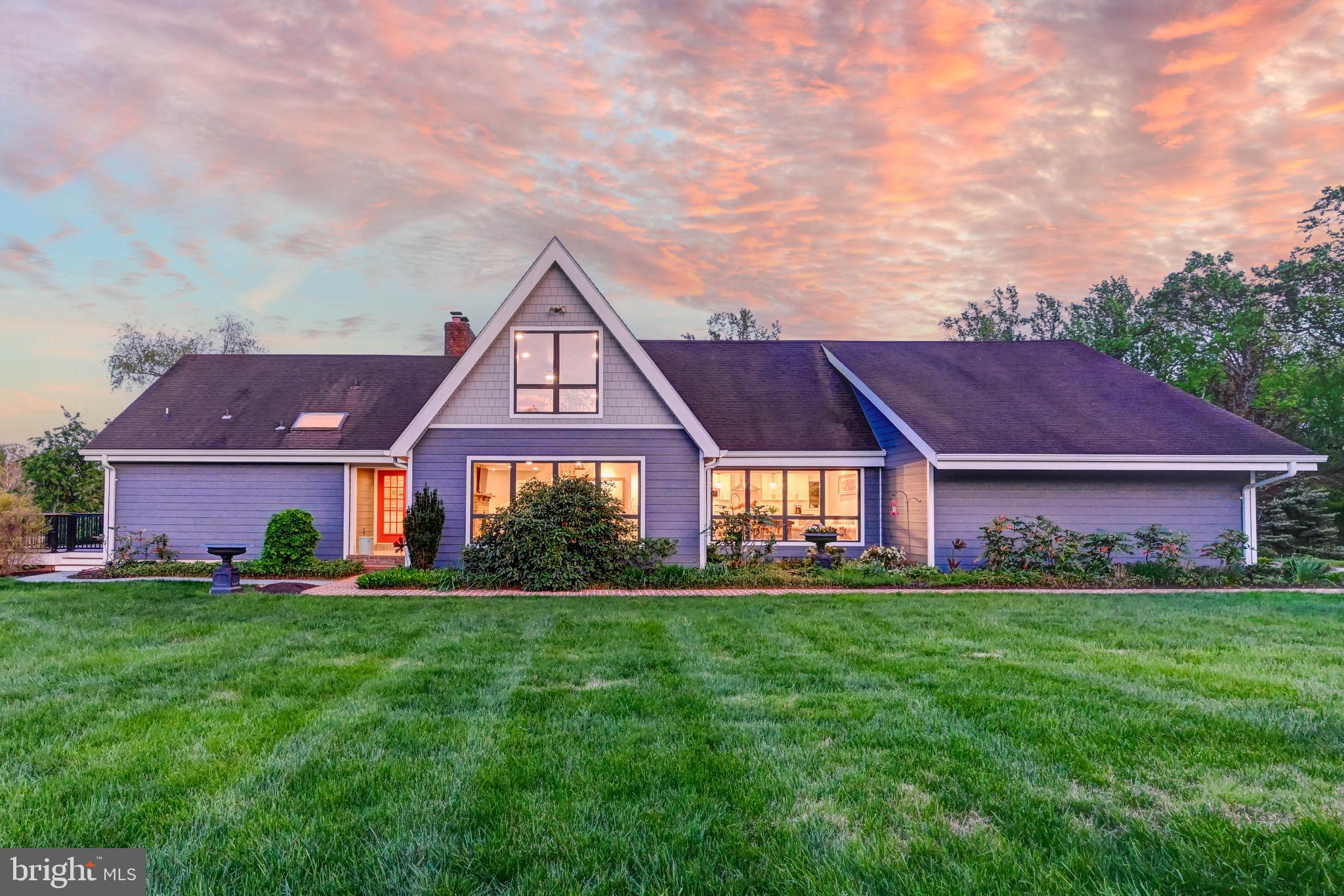 Live authentically. Welcome to your country retreat in the heart of Monkton. Nestled in the sought-after Hereford Zone, set on 9+ peaceful acres. This home feels like a breath of fresh air—quiet, cozy, and full of charm. The updated kitchen offers generous counter space, perfect for morning coffee or prepping dinner with a view. The main level primary suite feels like a gentle escape, with direct access to the wraparound deck—ideal for slow mornings or starry nights. The sunroom is bathed in natural light, and the fenced backyard offers a flat, open space for gathering, relaxing, or letting little ones roam. Out front, sweeping countryside views remind you to slow down and stay awhile. Minutes to Hereford shopping to the north, or Wegmans to the south. Cultivate your existence.  The art of uniting human and home.