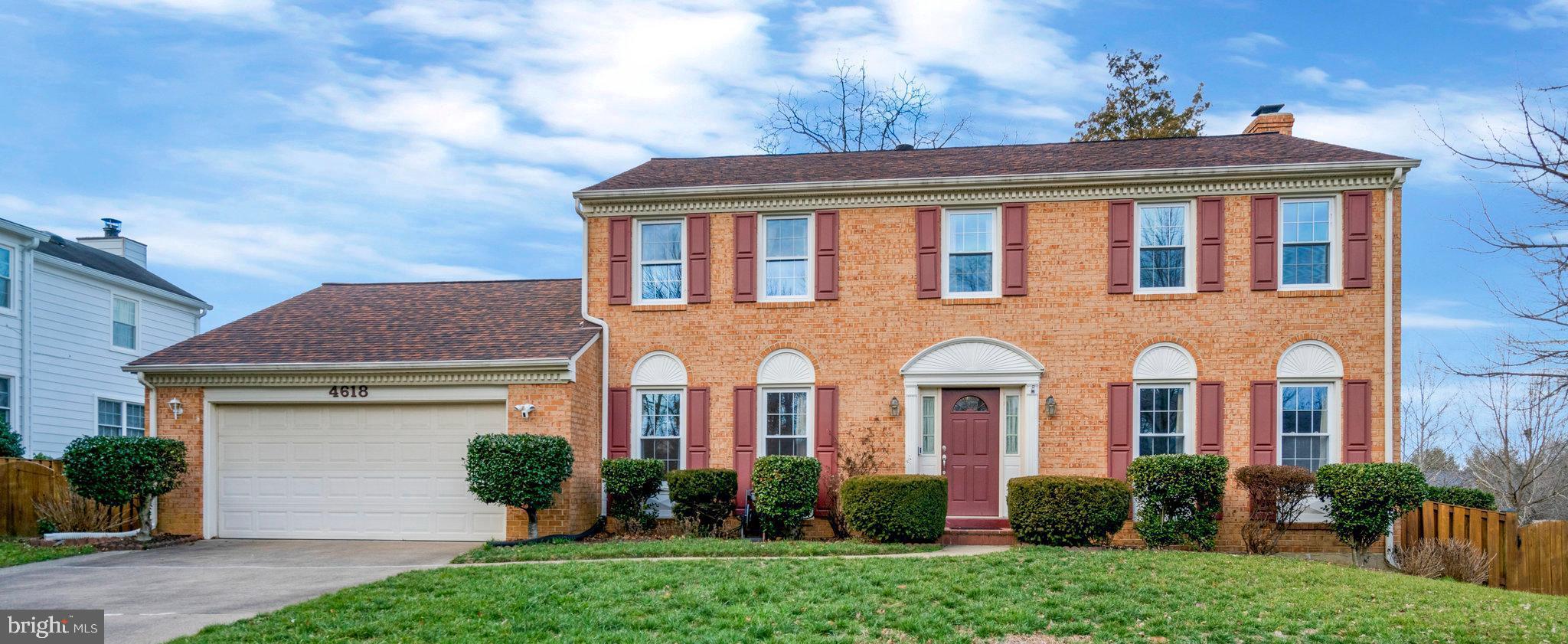 Beautiful well maintained 4 bed,  3.5 bath Colonial brick home tucked away on a quiet lot off of Lincolnia Rd.  Impeccable hardwood floors draw you into the open concept main level, with lots of lighting.  The kitchen, in the heart of the main level, offers an abundance of cabinets that provides ample storage space, and an eat-in area for versatility.  Just off the kitchen is a wood fireplace that takes center stage in the family room to keep you nice and cozy on those cold winter days.  Walk-out to enjoy some fresh air and a cup of coffee on your Trex deck or stone patio.  Upper level has 4 bedrooms, and 2 full baths.  The master suite has a large walk-in closet, wide shower, double vanities and an additional separate vanity to make getting ready for your day a breeze. The 3 additional spacious and bright bedrooms complete the upper level.  The lower level offers versatility and endless possibilities., a generously sized rec room and office/bonus area create the perfect space for relaxation or productivity.  Conveniently located near multiple shopping and dining options, Reagan National Airport and Washington DC.   Schedule your tour today!