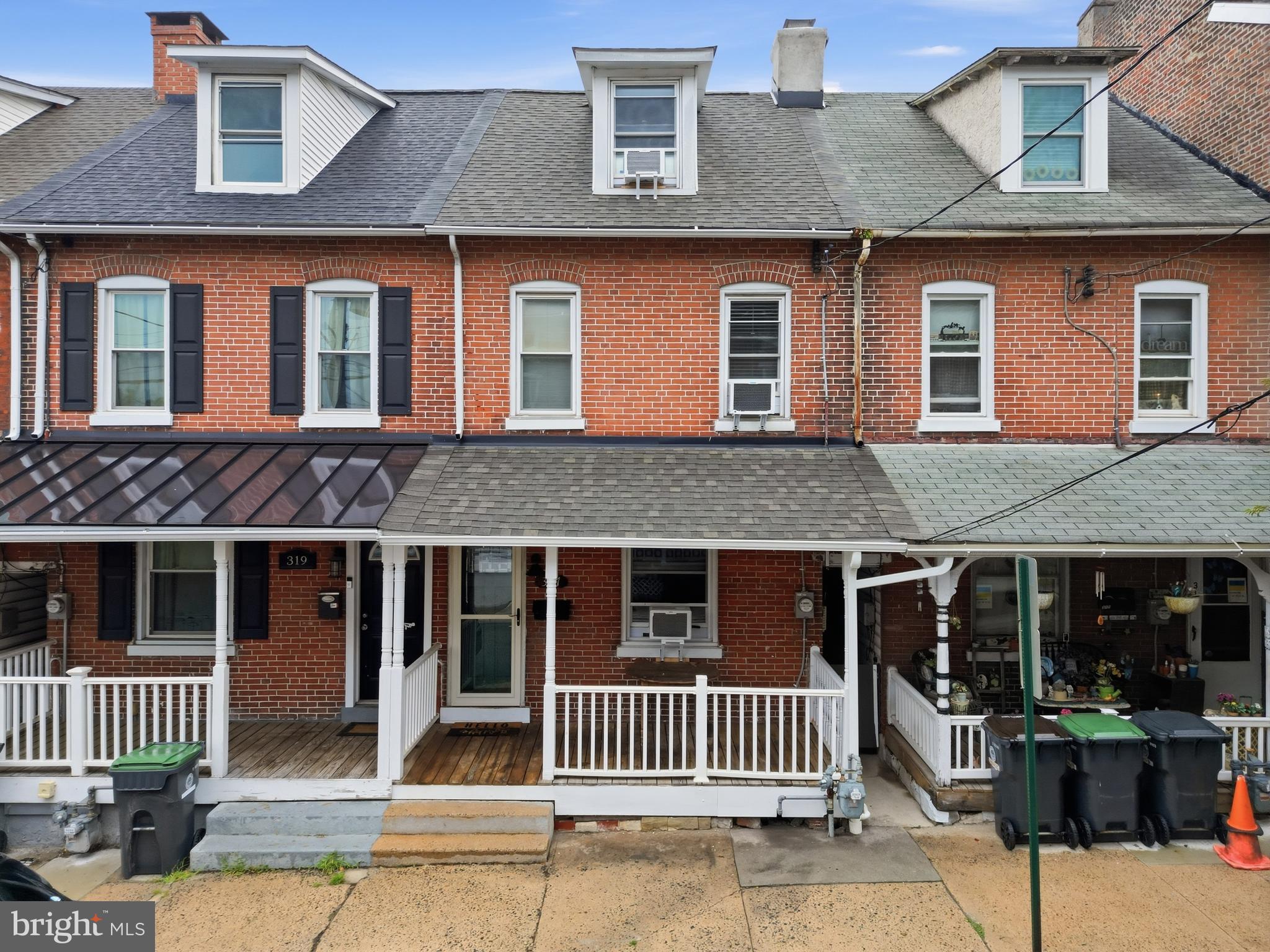 Welcome to Historic Phoenixville, where small-town charm meets an exciting downtown lifestyle! Just a short stroll from the heart of town, you'll enjoy easy access to award-winning restaurants, cozy coffee shops, unique boutiques, the iconic Colonial Theatre, the Schuylkill River Trail, farmers market, parks, community events, and so much more.

This charming 2½-story row home offers the perfect blend of character, comfort, and modern updates. Relax on the welcoming covered front porch before stepping inside to an open and inviting main level featuring a spacious living room, a bright dining room with ceiling fan, and an updated kitchen with abundant cabinet and counter space.

Just beyond the kitchen, you'll find a convenient mudroom with main-level laundry, a powder room, and access to the fully fenced backyard. Designed for both entertaining and easy maintenance, the outdoor space features a deck, gazebo, and storage shed - perfect for summer barbecues, evenings around the fire pit, or simply relaxing with family and friends.

The second floor offers three comfortable bedrooms and a generously sized full bathroom with a linen closet. The primary bedroom features two closets, including a spacious double-door closet for added storage. The third floor loft provides a large fourth bedroom, offering flexibility for guests, a home office, or additional living space. A full basement with a crawl space provides plenty of additional storage.

Recent improvements include a new electric panel, gorgeous refinished pumpkin pine floors on the 2nd and & 3rd floor, fresh paint, a roof installed in 2019, and a gas heater installed in 2016. 

Whether you're looking for your first home, more space, or the opportunity to enjoy one of Chester County's most vibrant communities, this home offers exceptional value in an unbeatable location. If you've been dreaming of living within walking distance of everything Historic Phoenixville has to offer, this is one you won't want to miss. Schedule your private tour...