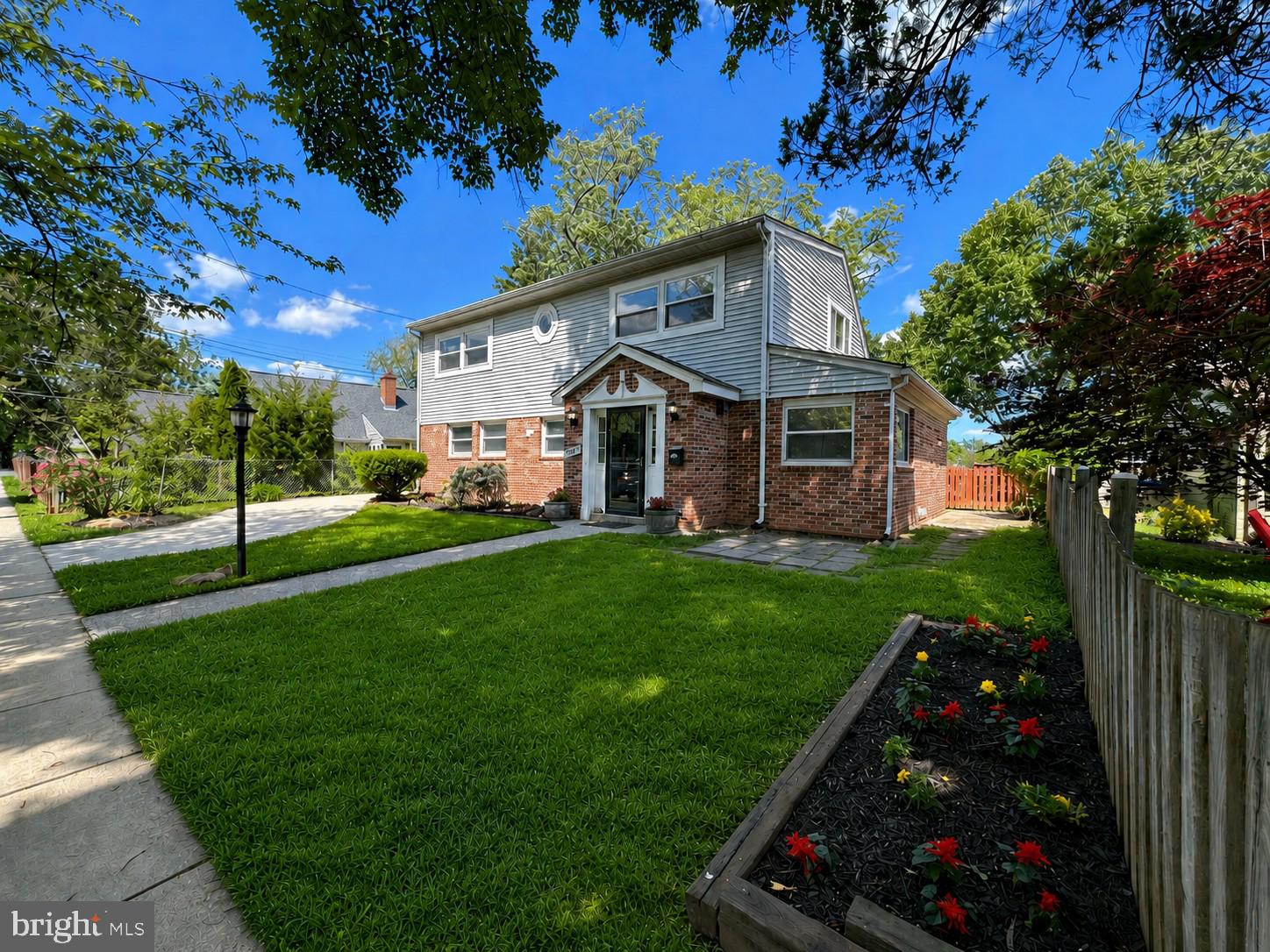 ATTENTION BUYERS: Some photos have been virtually staged to showcase the home potential.  All furniture and decor shown are digitally rendered and are not included in the sale.

Nestled in the charming Forestvale neighborhood, this stunning colonial-style residence has been recently upgraded to offer a perfect blend of classic elegance and modern comfort.
Step inside to discover a warm and inviting interior adorned with beautiful laminate plank and ceramic tile flooring. 
The spacious living area features exposed beams that add character and charm, while the cozy brick fireplace serves as the heart of the home, perfect for gathering with loved ones on chilly evenings. The abundance of natural light, enhanced by skylights, creates a bright and airy atmosphere throughout.
The galley kitchen has been upgraded with all new plumbing, new countertops and stainless-steel appliances.
A convenient pantry provides ample storage, while the adjacent breakfast area is ideal for casual dining. 
 Additionally, there is a separate dining area, a first level bedroom and a full bath.
Walk up to the second level and fall in love with the bright and airy master bedroom featuring 2 skylights and 2 walk-in closets also with skylights. Two additional well-sized bedrooms provide ample space for guests or a home office, ensuring versatility for your lifestyle needs. 
The exterior of the property is equally impressive, featuring a private concrete driveway with space for up to two vehicles, along with inviting sidewalks and street lighting that enhance the neighborhood's charm. Enjoy outdoor living on the concrete patio, perfect for your grilling pleasure or simply unwinding in the fresh air.
A large shed and two additional sheds on the side of the house provide plenty of storage for gardening tools or outdoor equipment. 
With a lot size of .14 acres, this home offers a manageable outdoor space that is easy to maintain while still providing room for personal touches. 
The property is ideally located within a mile of public transportation options, making commuting a breeze. 
The Forestville community offers a serene environment, perfect for those seeking a peaceful retreat without sacrificing accessibility to urban amenities. Don't miss the opportunity to make this dream home your reality, schedule your private tour today