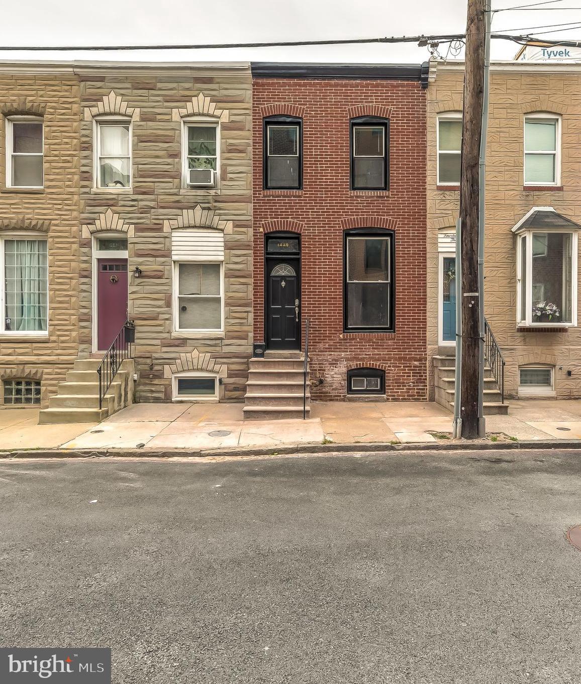 Like new renovation in Locust Point.  Brand new re-pointed exterior brick with new railings.   All new upper level with new carpet and full bath complete with double vanity.    Spacious floor plan with half bath and laundry on main level.  The basement is 1/2 finished perfect for an office or additional bedroom.    A+ location!