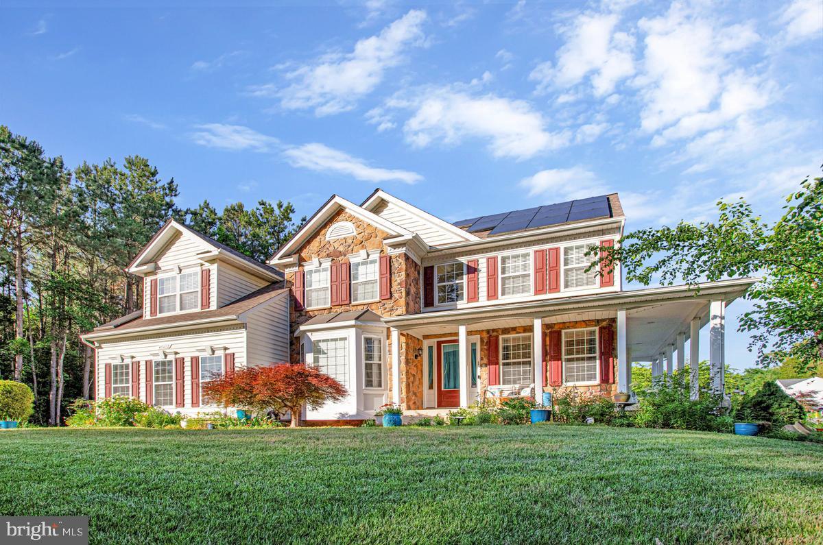 ***3% Closing Help w/ accepted offer!*** Former Model Home with builder custom upgrades in Cecil's Mill neighborhood. One owner since the builder sold it! 5BRs w/ 2 additional FLEX Rooms for office/den/guest/bedroom use. 9ft Ceiling and 8ft doors on the Main Level | Main Level Flex Room and FULL Bathroom | Morning Room addition | 42" Kitchen Cabinets | Custom Island w/ seating | Granite Counters | Stainless Steel Appliances | Wood Flooring | Formal Living and Dining Rooms | Great Room | Gas Fireplace | Large Rear Deck | Finished Basement with Wetbar and Living Area Bumpout | Basement Bedroom and Full Bathroom | Surround Sound | Whole house Intercom System | 6' wrap-around front/side porch | Stone Front Exterior | Paver Patio, Walkway and Firepit with Knee-wall | Private Cabana with Hot Tub| | Tray Ceilings | Full Size Laundry Room on Upper Level | Solar Panels w/ appox. 12 years left on lease | Roof Approx. 8 yo | Dual Zone HVAC System | Landscaping to include fruits, veggies, flowers, herbs and more. The list goes on! See for yourself!