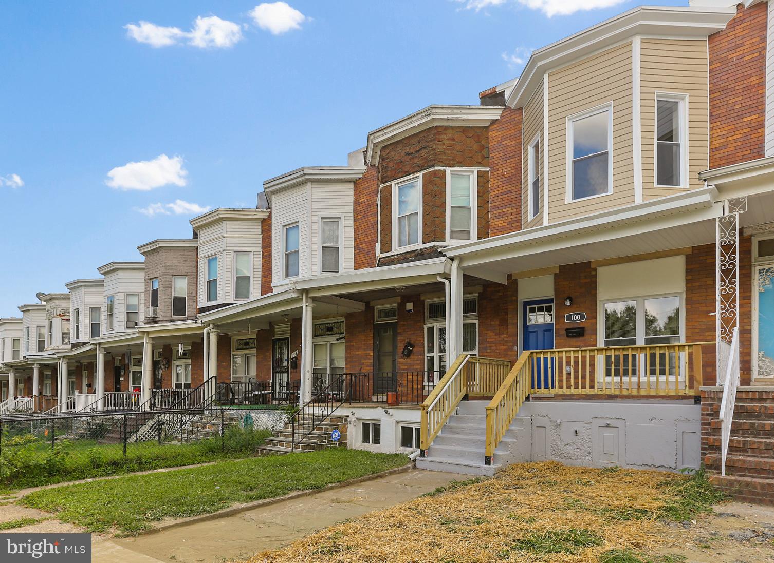 Welcome to 100 Collins Avenue, a beautifully updated 3-bedroom, 2-bath brick home located in the heart of Baltimore. This property is tenant-occupied, and the tenant will convey with the sale, making it an excellent opportunity for investors seeking immediate rental income.

The home features a bright and modern layout with tasteful updates throughout. The main level offers a spacious living room filled with natural light, a dining area, and an updated kitchen complete with stainless steel appliances, new flooring, and neutral finishes that appeal to any style.

Upstairs, there are three comfortable bedrooms and two full baths, including a primary suite with a walk-in shower and generous closet space. The hall bath includes a shower/tub combo for added functionality.

The lower level offers a clean, freshly painted basement with concrete walls and flooring—ideal for storage, a workshop, or future finishing potential.

Outside, enjoy a charming front porch and easy street parking, all in a convenient location close to shops, schools, parks, and major commuter routes.

This tenant-occupied home combines classic Baltimore character with modern updates—an ideal turnkey investment to add to your portfolio.