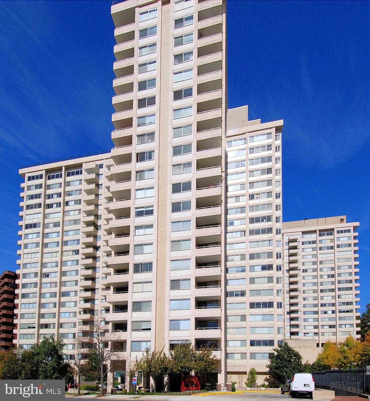 NEWLY RENOVATED STUDIO IN PRIME LOCATION!! GORGEOUS HARDWOOD FLOORS, BRAND NEW BATH, NEW PAINT, UPDATED KITCHEN. WALK TO METRO, SHOPS, RESTAURANTS, WHOLE FOODS  MINUTES TO DOWNTOWN BETHESDA. FULL SERVICE BUILDING W/ 24 CONCIERGE, GYM, ROOF DECK, OUTDOOR POOL, RESTAURANT, CONV. STORE, COMMUNITY ROOM & MORE. PARKING FOR RENT. UTILITIES INCLUDED.